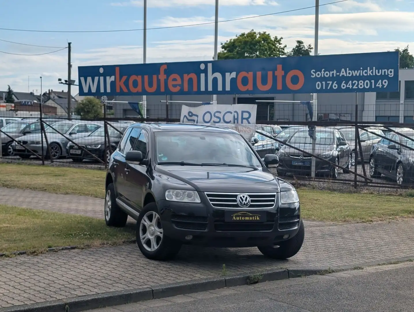 Volkswagen Touareg V6 TDI*LEDER*TEMPOMAT*XENON*AHK !! Noir - 1