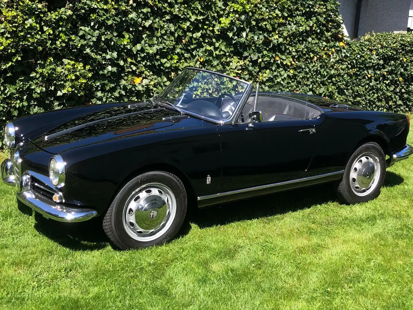Alfa Romeo Giulietta Spider 1600 95 PS Schwarz - 1
