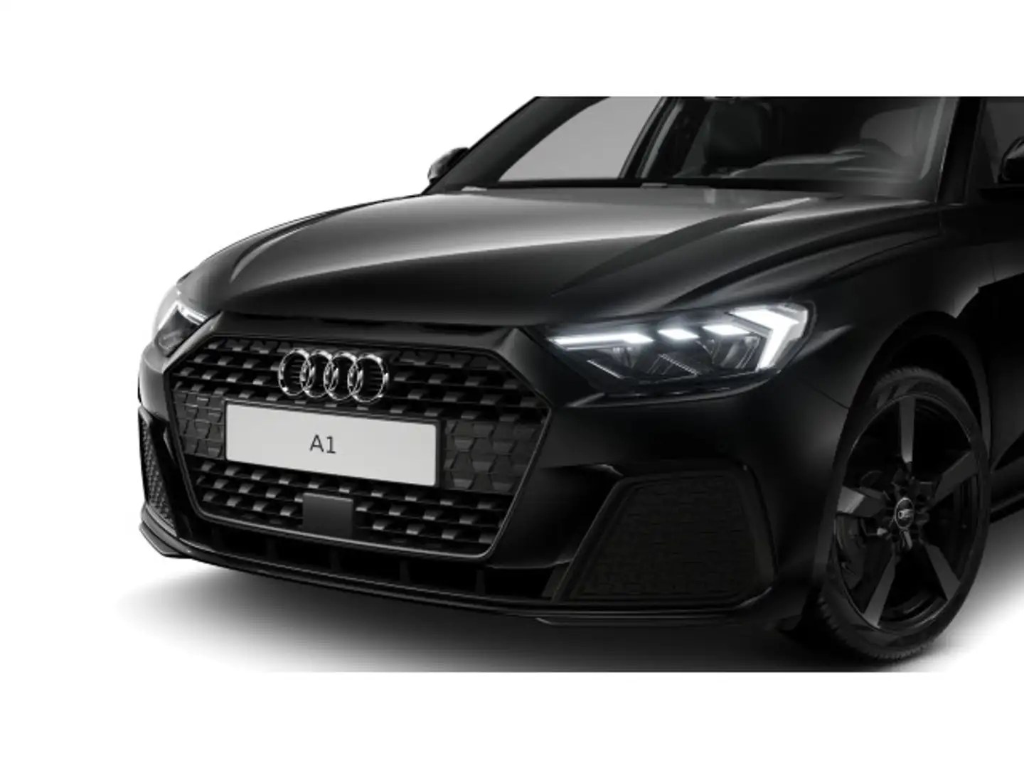 Audi A1 30 TFSI S tr LED/ASI/17"/PBox/SHZ Noir - 2