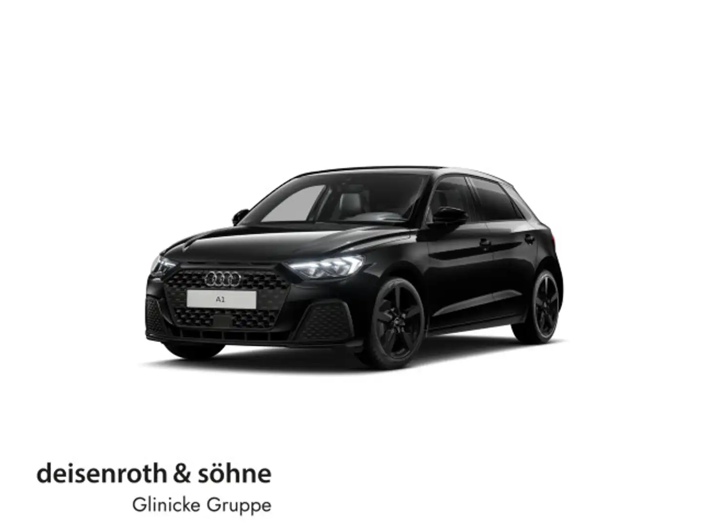 Audi A1 30 TFSI S tr LED/ASI/17"/PBox/SHZ Noir - 1