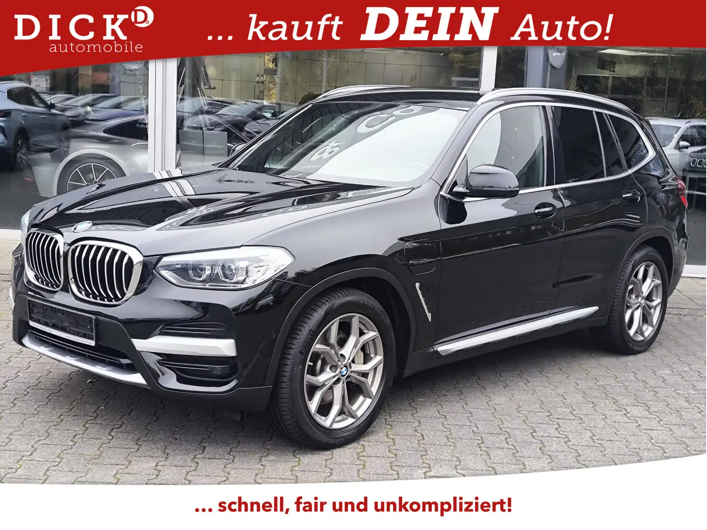 BMW X3 xDr 30e xLine VIRTU+PROF+LED+SHZ+KAMER+HIFI+M Noir - 1
