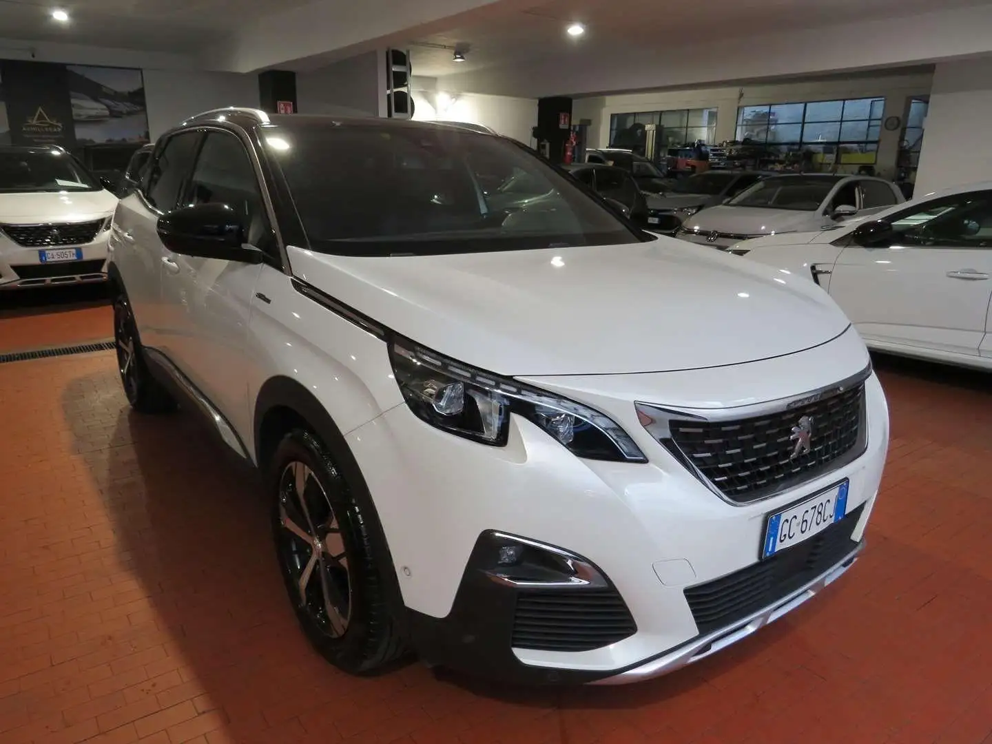 Peugeot 3008 3008 II 2020 1.5 bluehdi GT Line s Blanc - 2