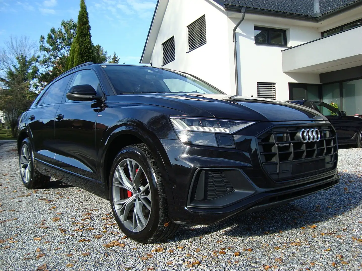 Audi Q8 50 TDI Quattro Richtig Voll Mod 21 aus 1-er Han... Schwarz - 2