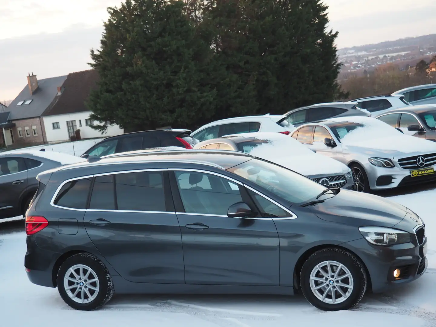 BMW 218 ✅GRAN TOURER✅ GPS-CLIM-CUIR-CRUISE-PDC-JA-EU6b Gris - 2