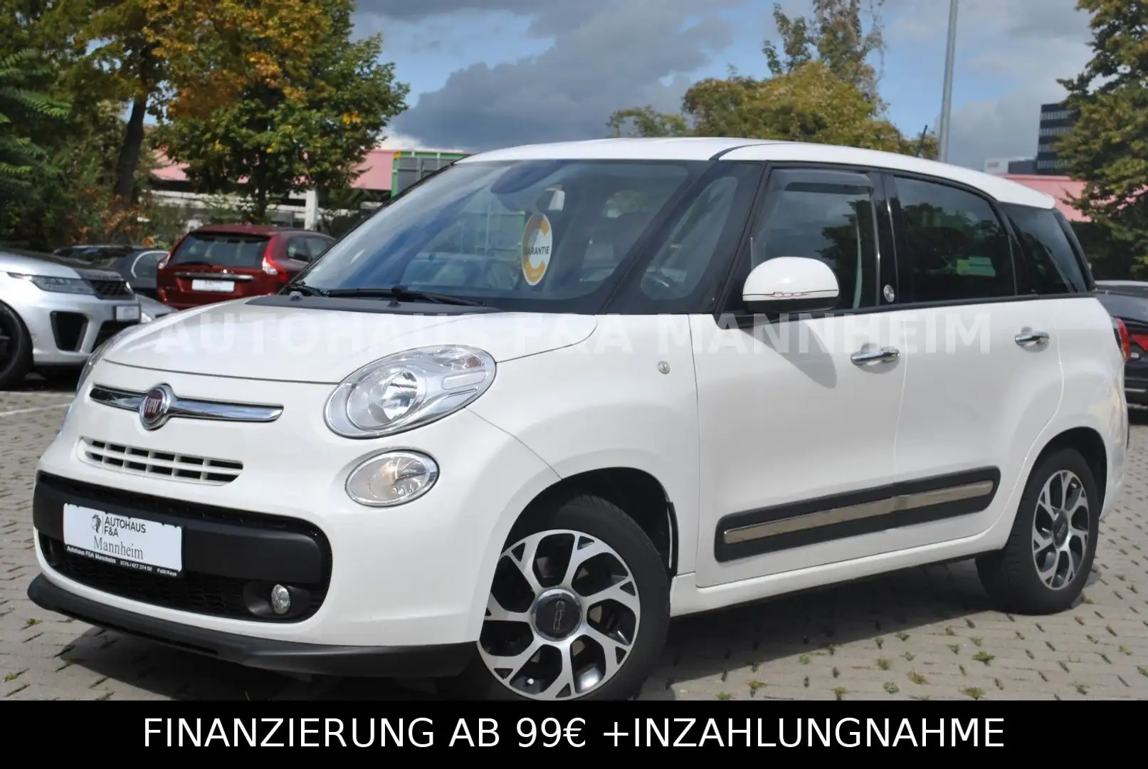 Fiat 500L +Living+Automatik+Navi+Extra Lang Weiß - 1