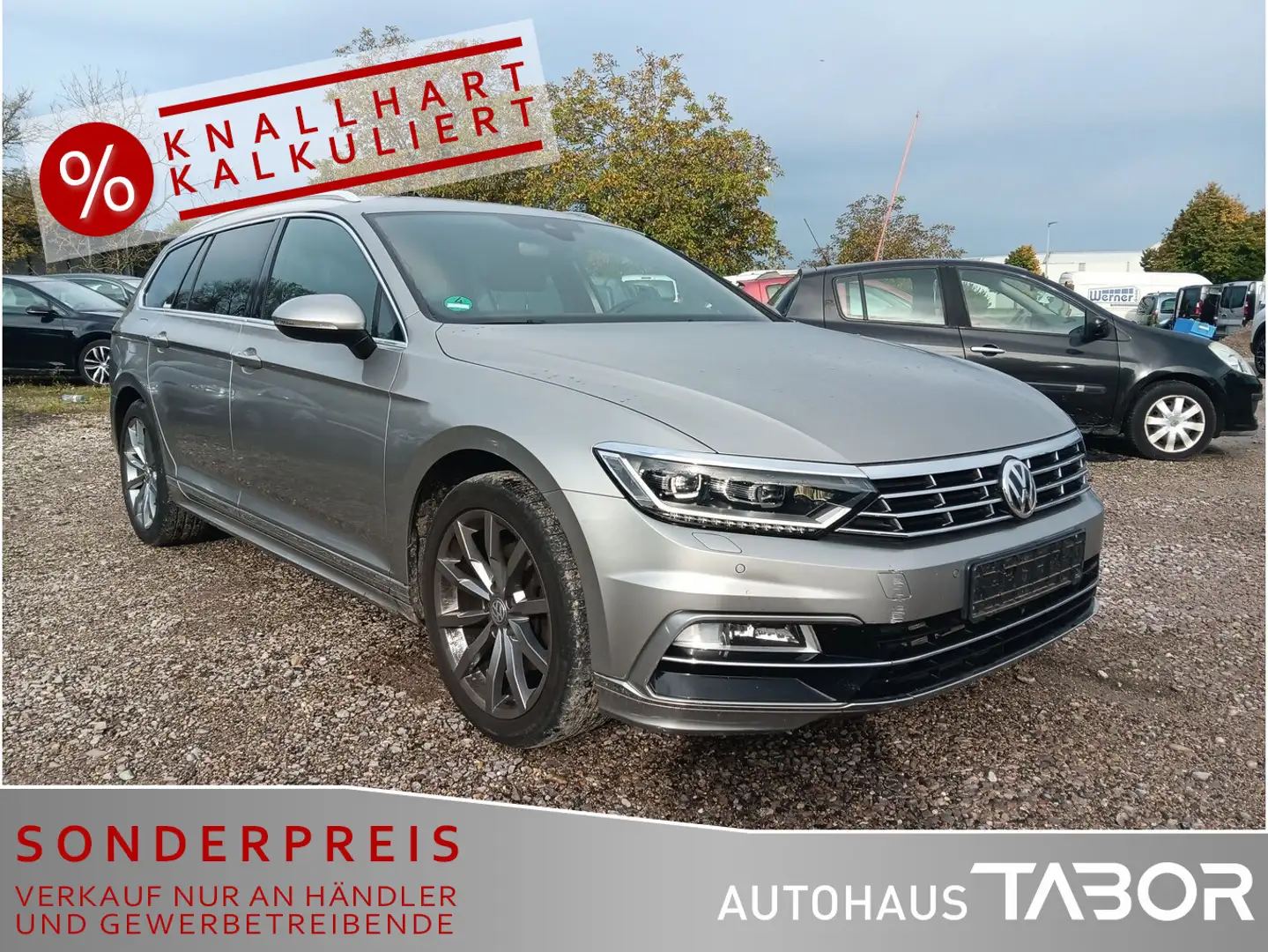 Volkswagen Passat Variant Var 2.0 TDI DSG Highline R-Line Nav ACC Grau - 1