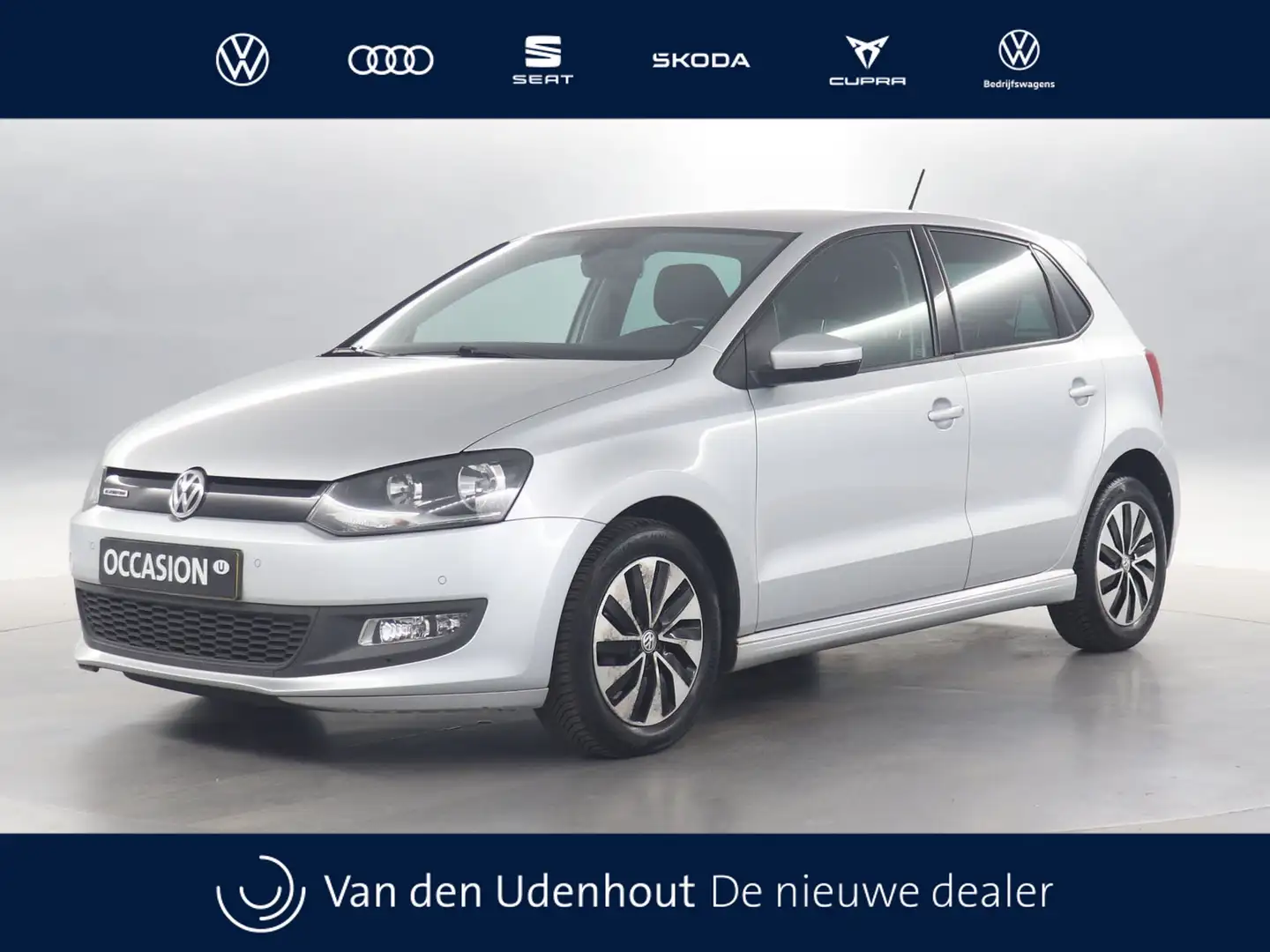 Volkswagen Polo 1.0 TSI 95pk Bluemotion Connected Series DSG / Nav Grijs - 1