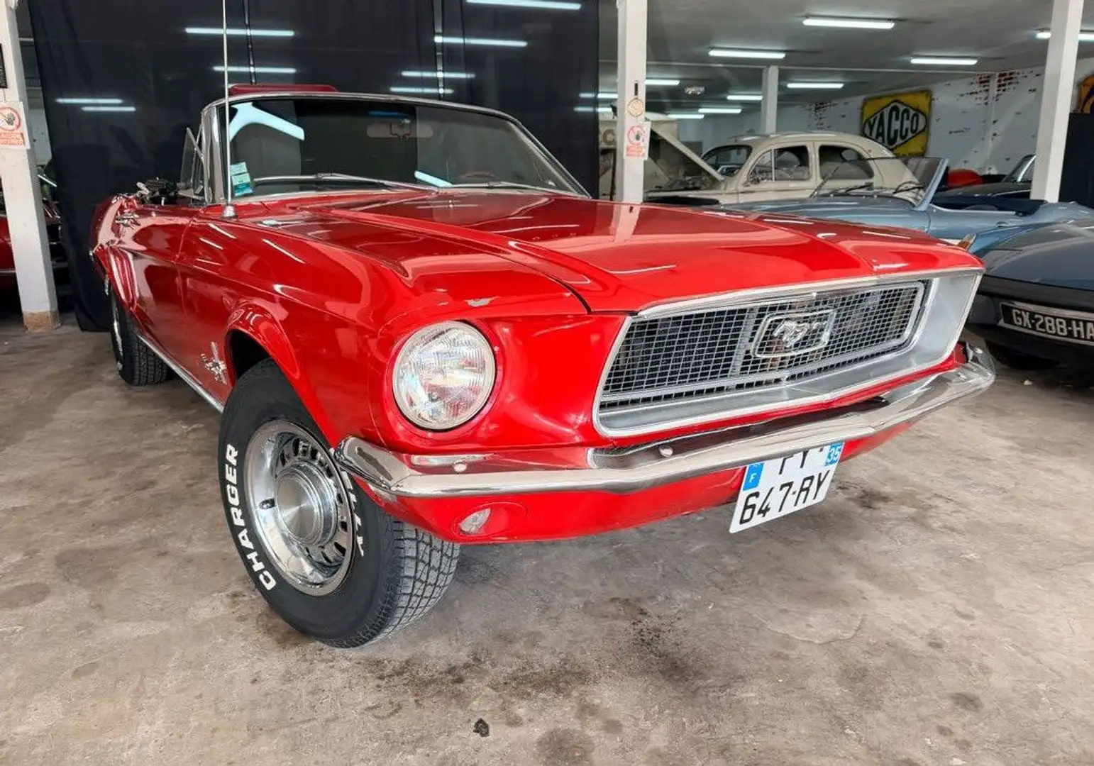 Ford Mustang cabriolet v8 302ci Rot - 1