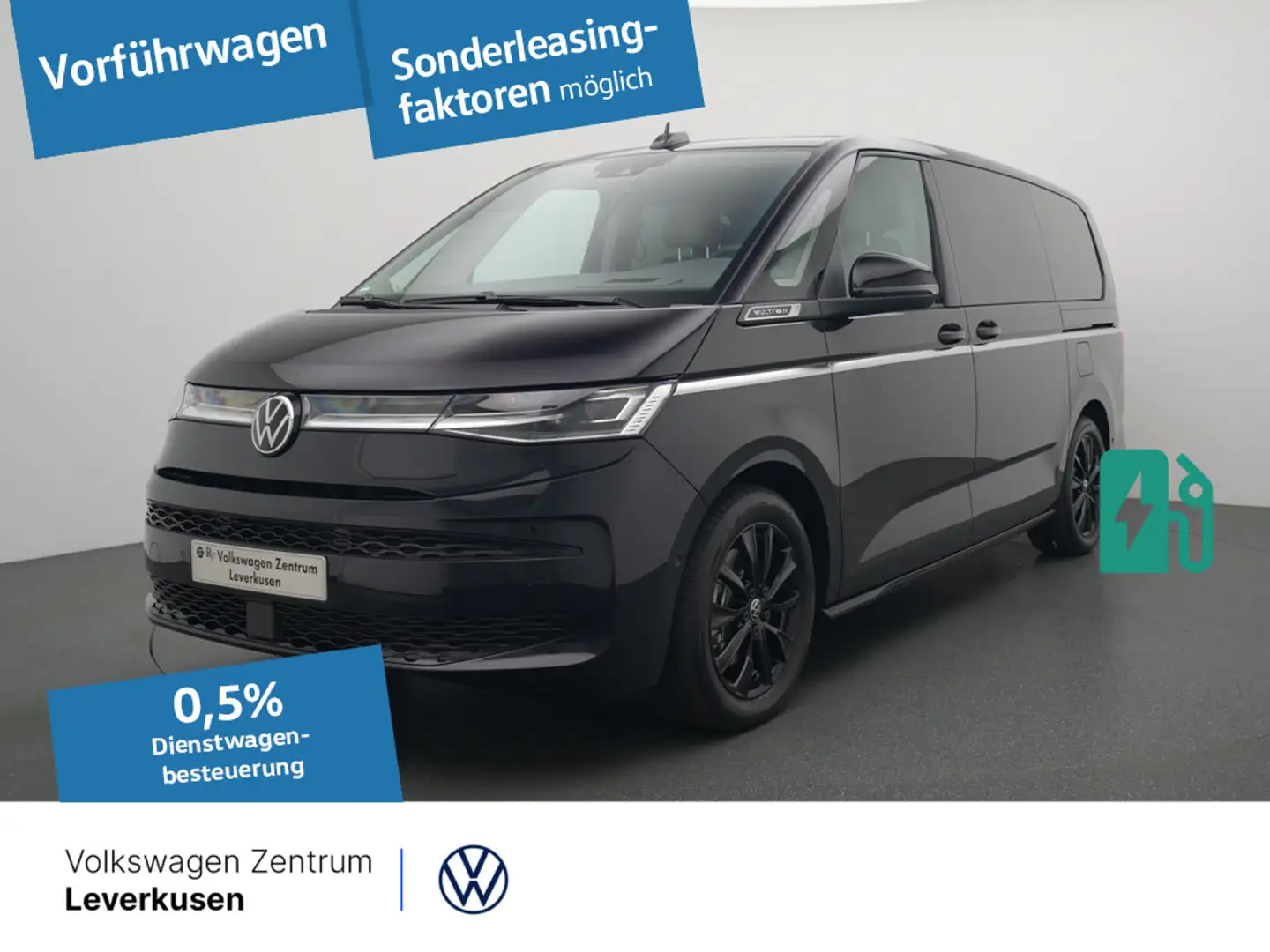 Volkswagen T7 Multivan Style Lang eHybrid 4M 7-SITZER AH Schwarz - 1