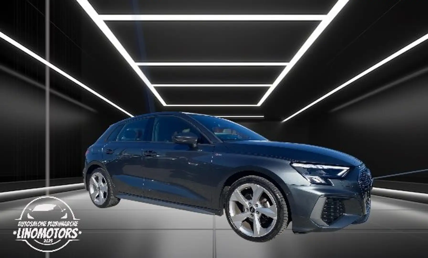 Audi A3 Sportback 35 2.0 tdi S line Edition s-tronic 150cv Gris - 1