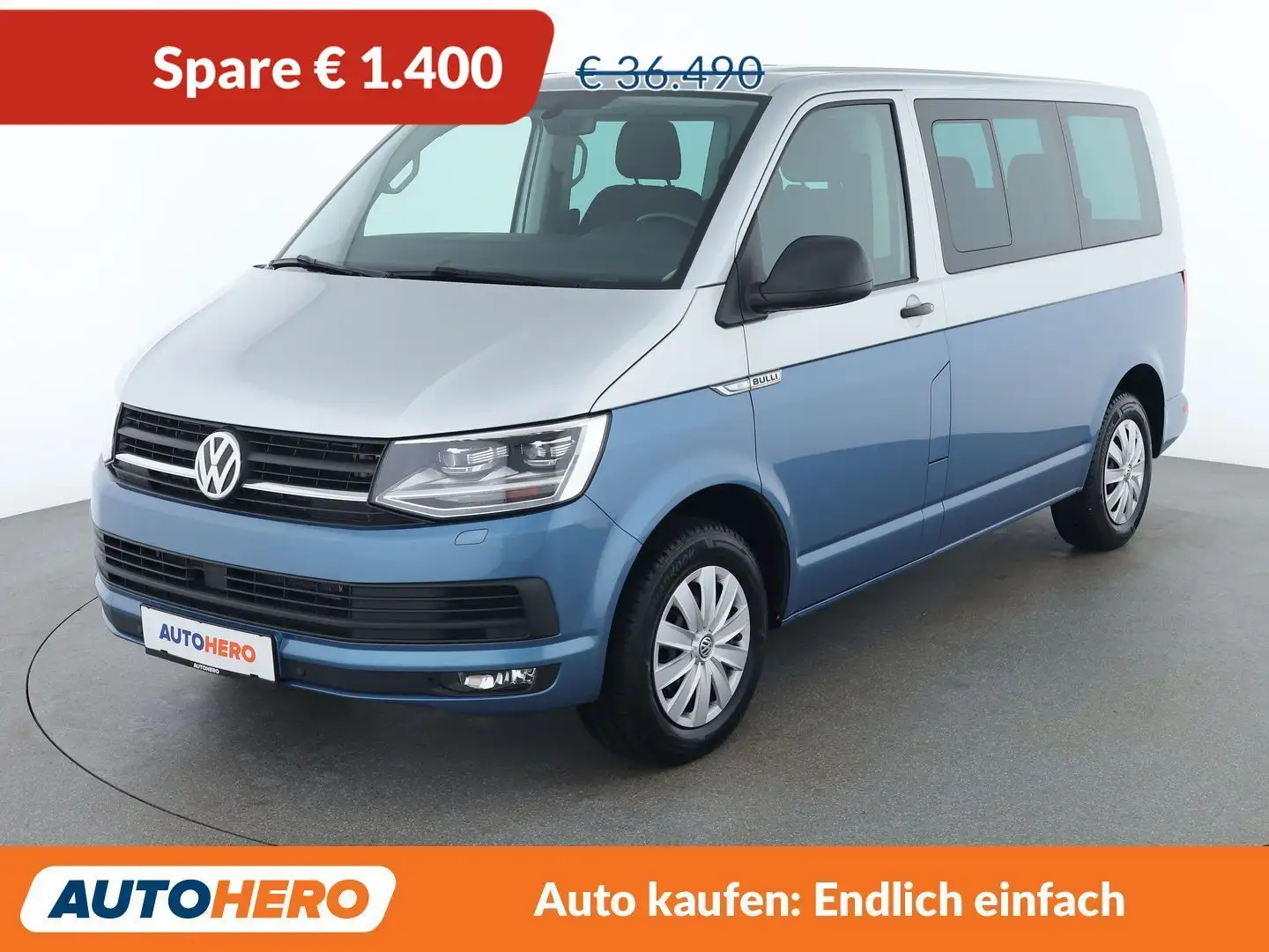 Volkswagen T6 Multivan 2.0 TDI Trendline Grau - 1