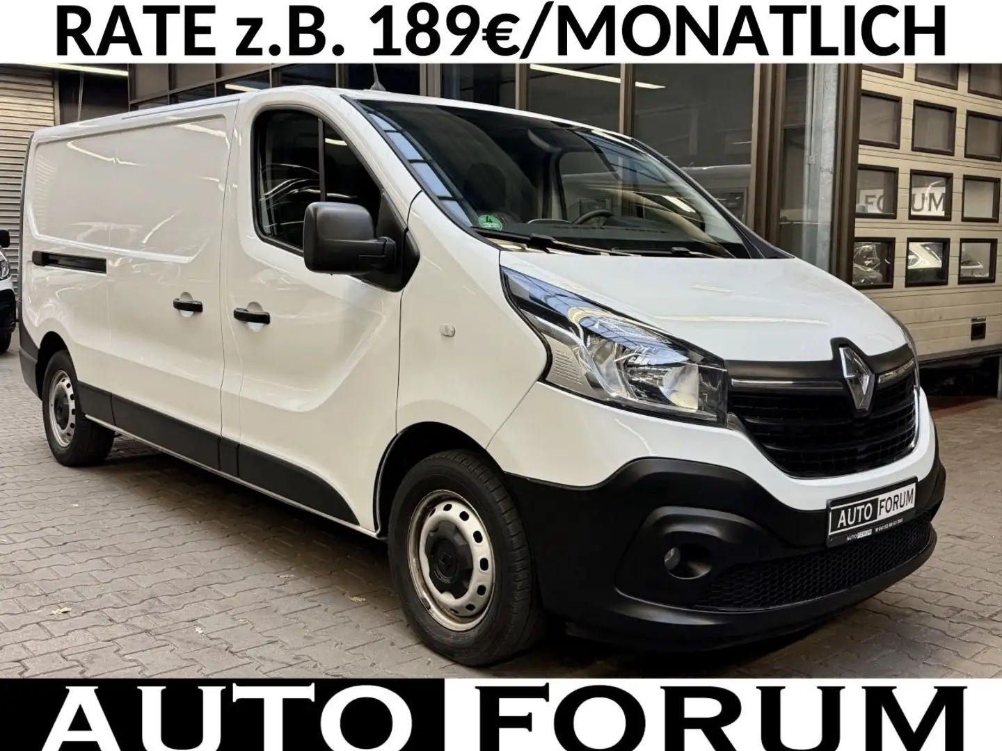 Renault Trafic 2.0 dCi L2H1 3,0t NAVI KLIMA 3STZ TEMPOMA Blanc - 1