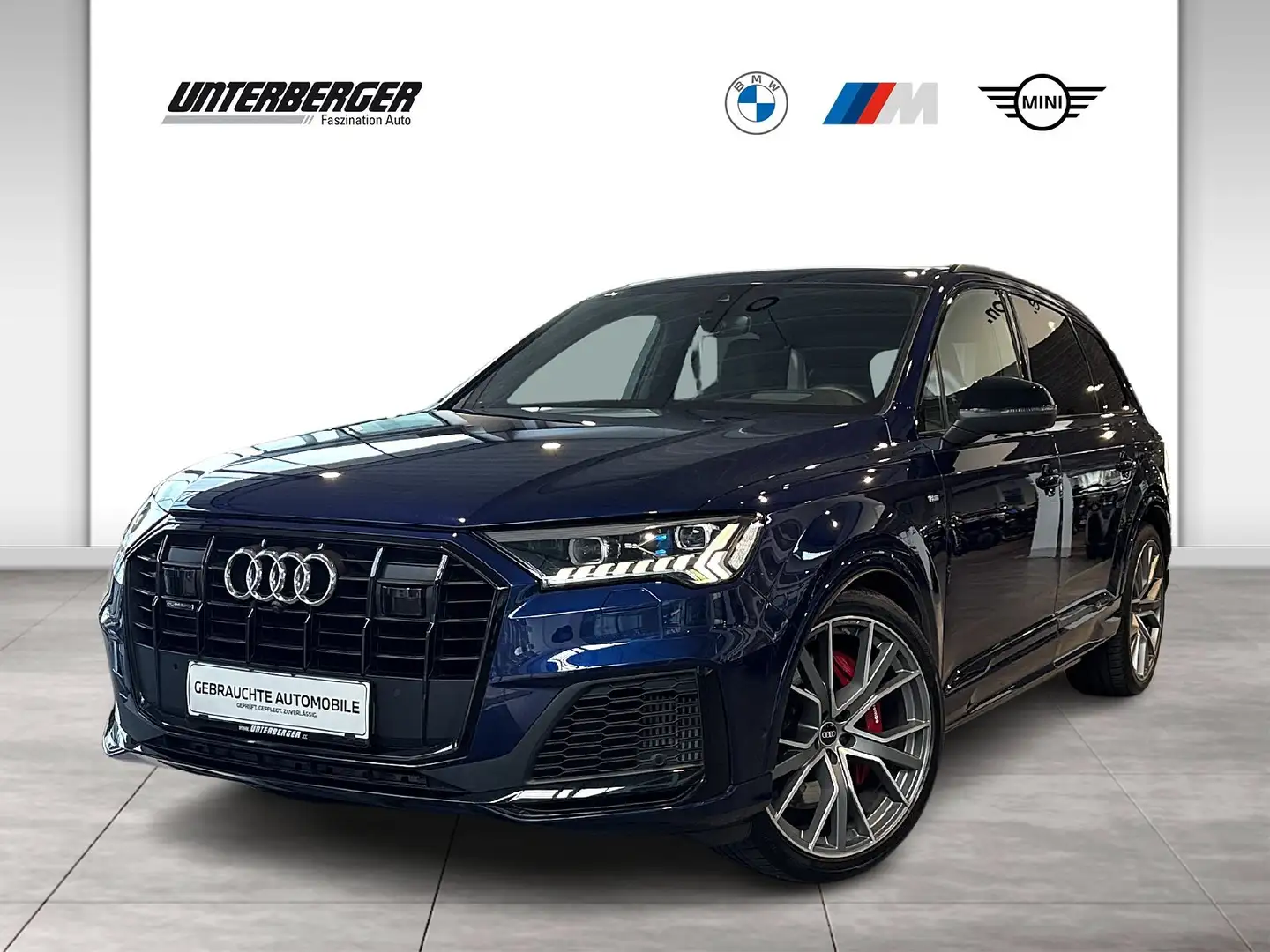 Audi Q7 60 TFSIe quattro S line Head-Up B&O Sound Blau - 1