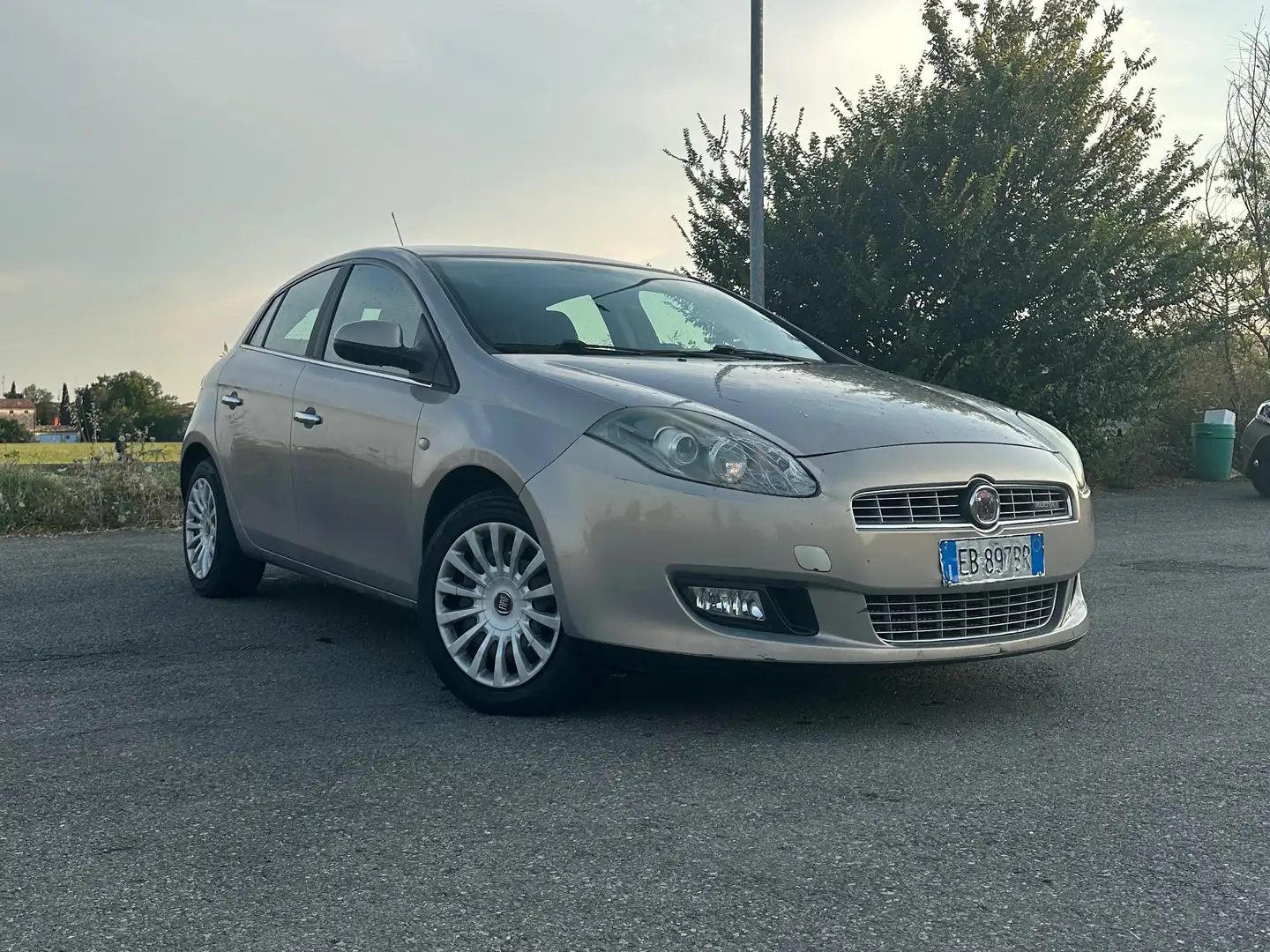 Fiat Bravo Bravo II 2007 1.6 mjt Sport Style 105cv Gris - 2