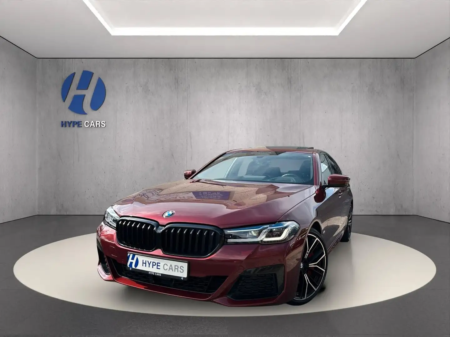 BMW 540 d xD M Sport GSD HUD Laser RFK ACC IntegralL Rojo - 1