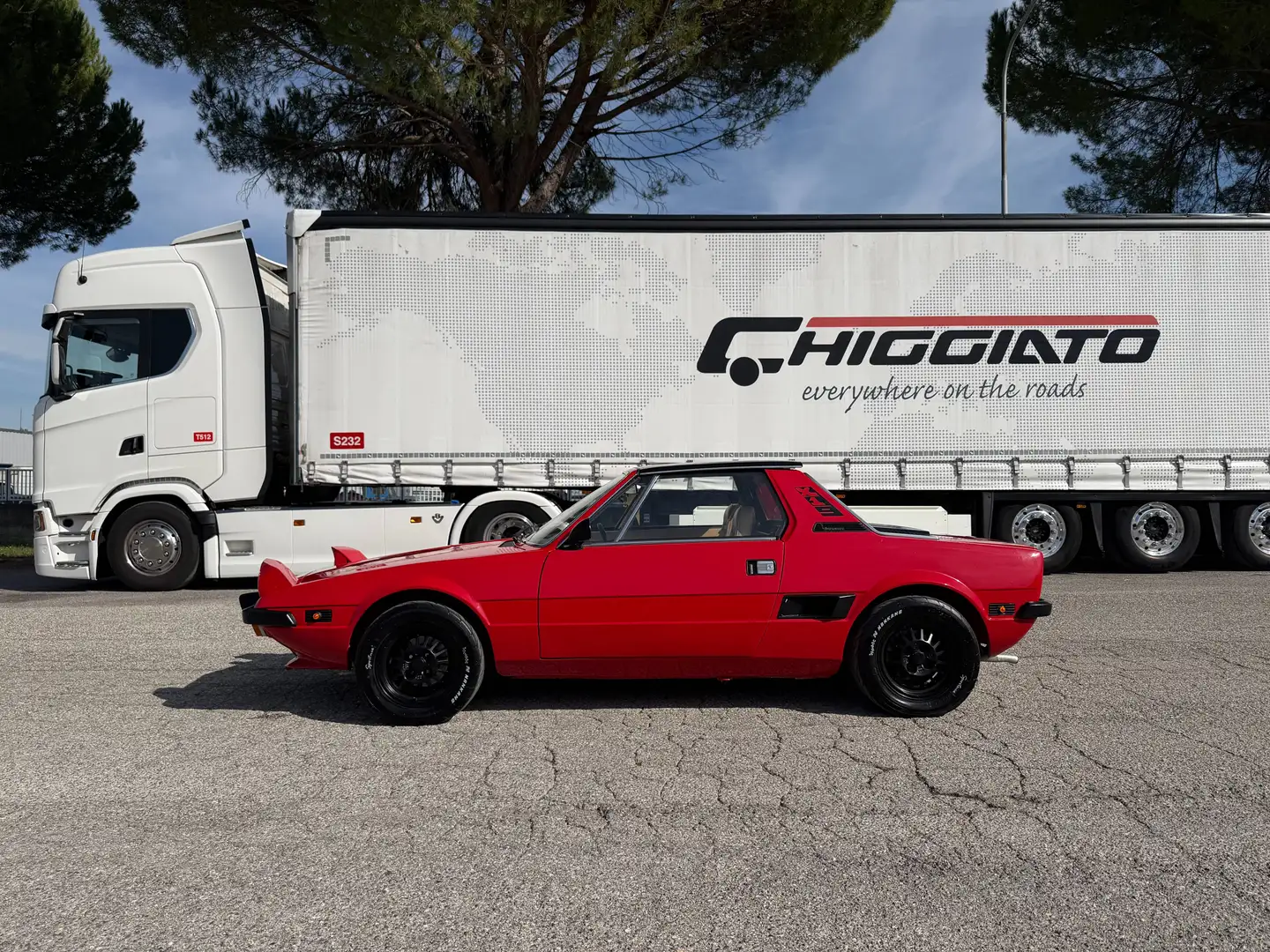Fiat X 1/9 X1/9 1.3 prima serie Rot - 1