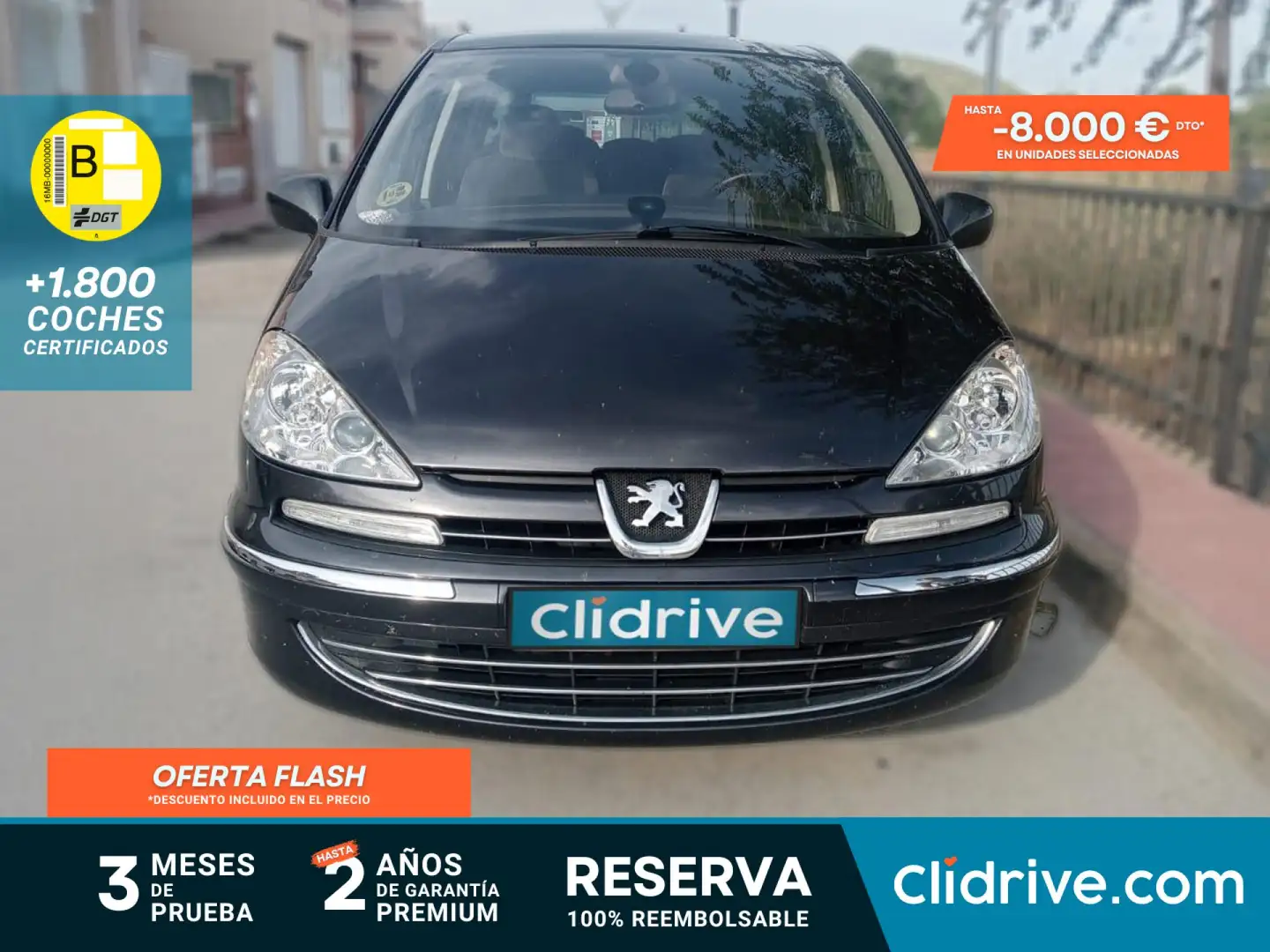 Peugeot 807 2.0HDI FAP Premium Gris - 1