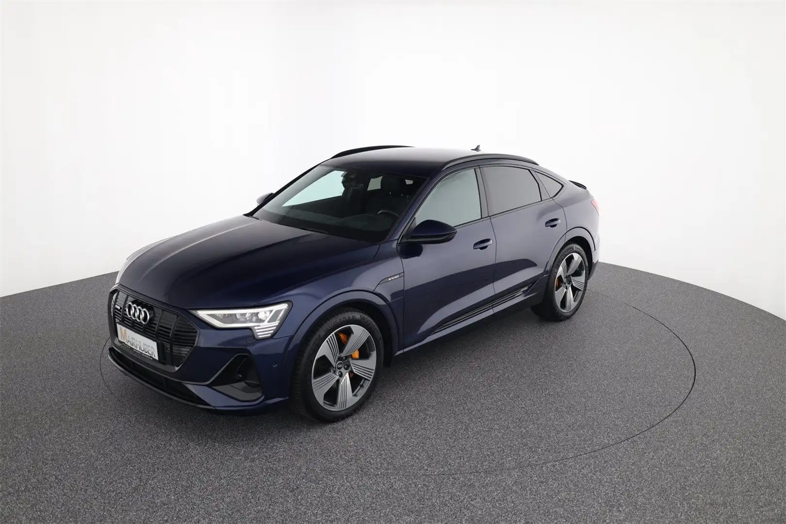 Audi e-tron SB 50 quattro 71kWh S-line Head Up Matrix Blau - 2