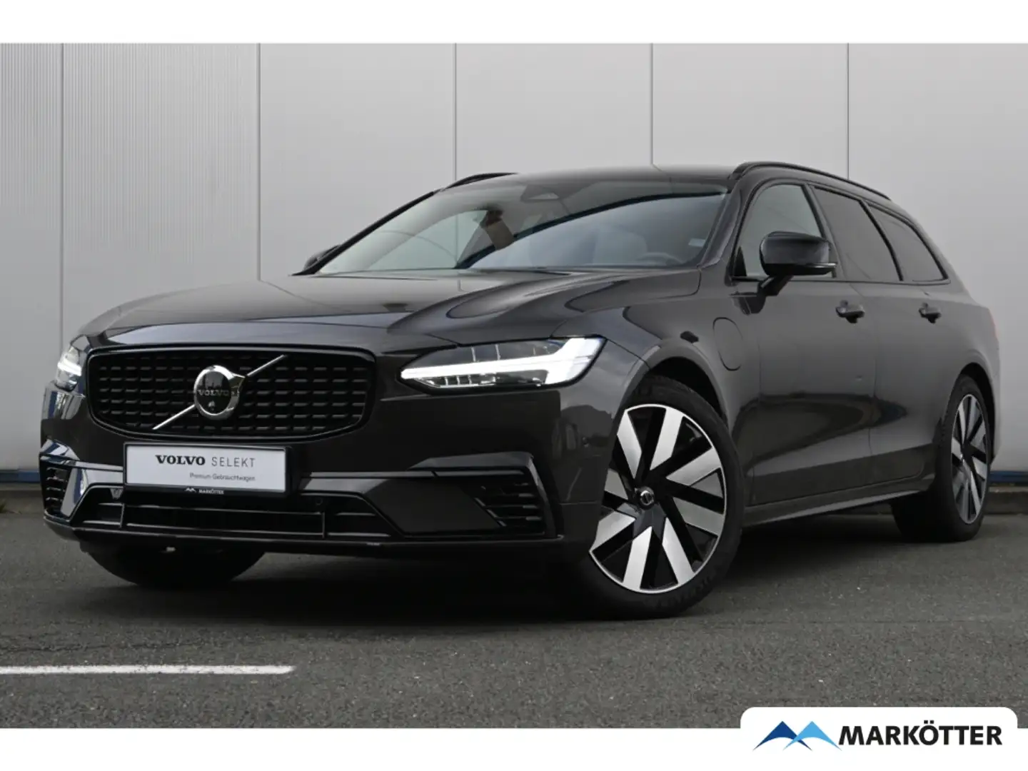 Volvo V90 T6 AWD Plus Dark Recharge ACC/AHK/360°Kamera Серый - 1