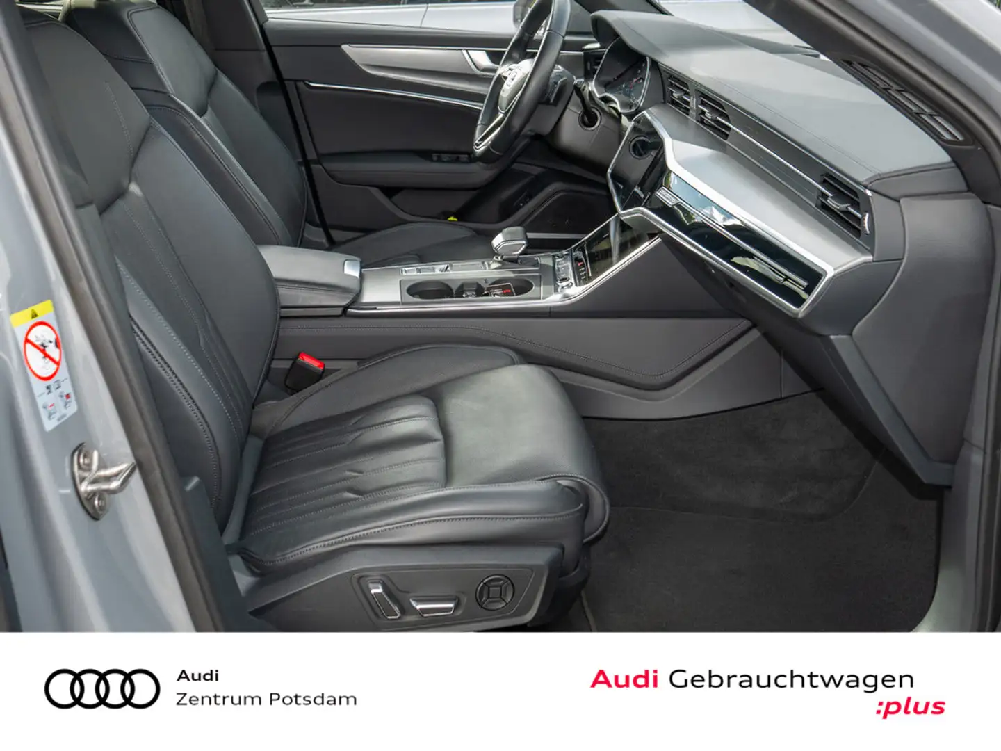 Audi A6 Avant 45 TFSI quattro MATRIX NAVI AHK B&O STANDHZ Grigio - 2