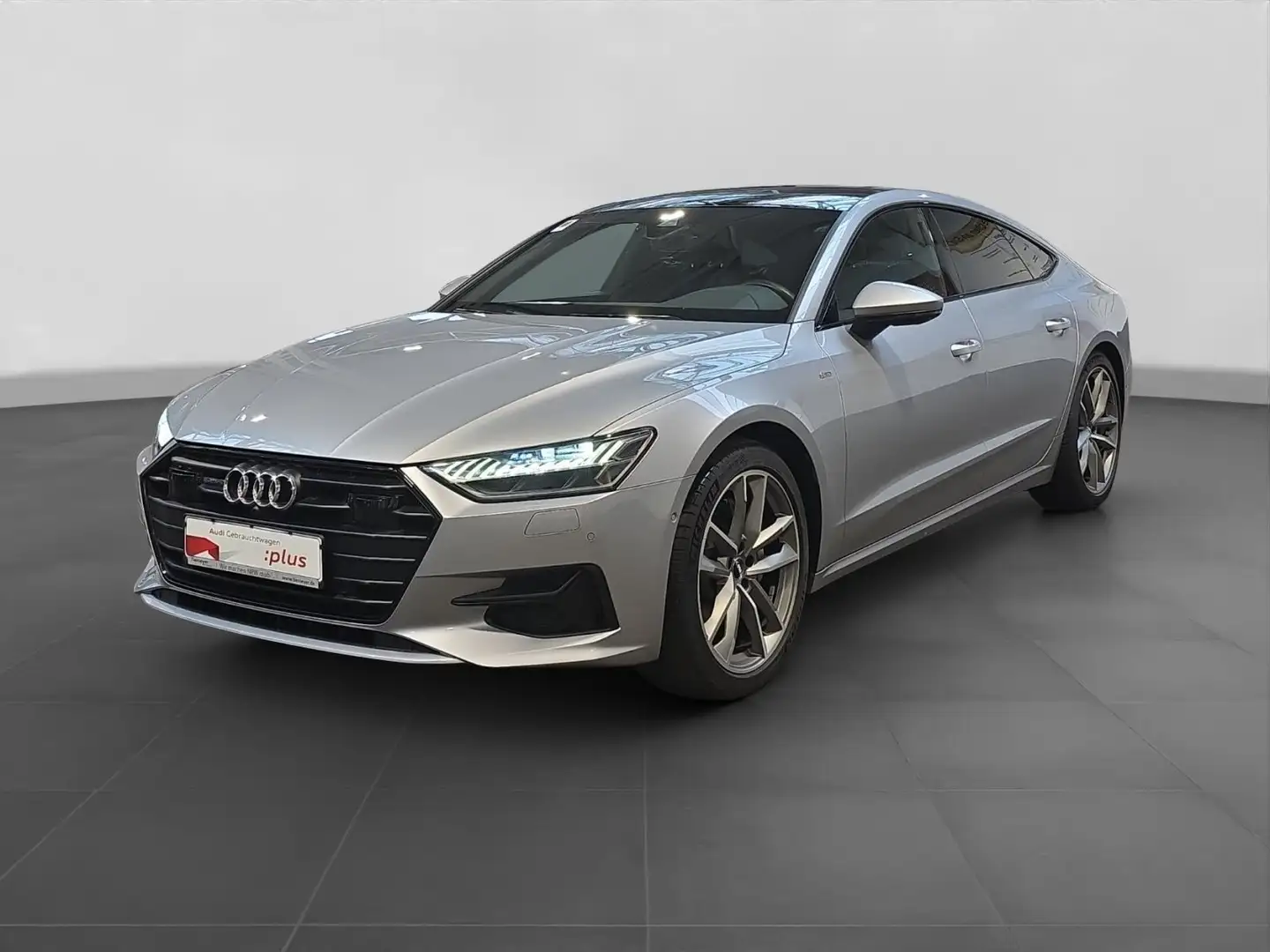 Audi A7 50 TDI Q S LINE PANO LM20 B&O MATRI Silber - 2