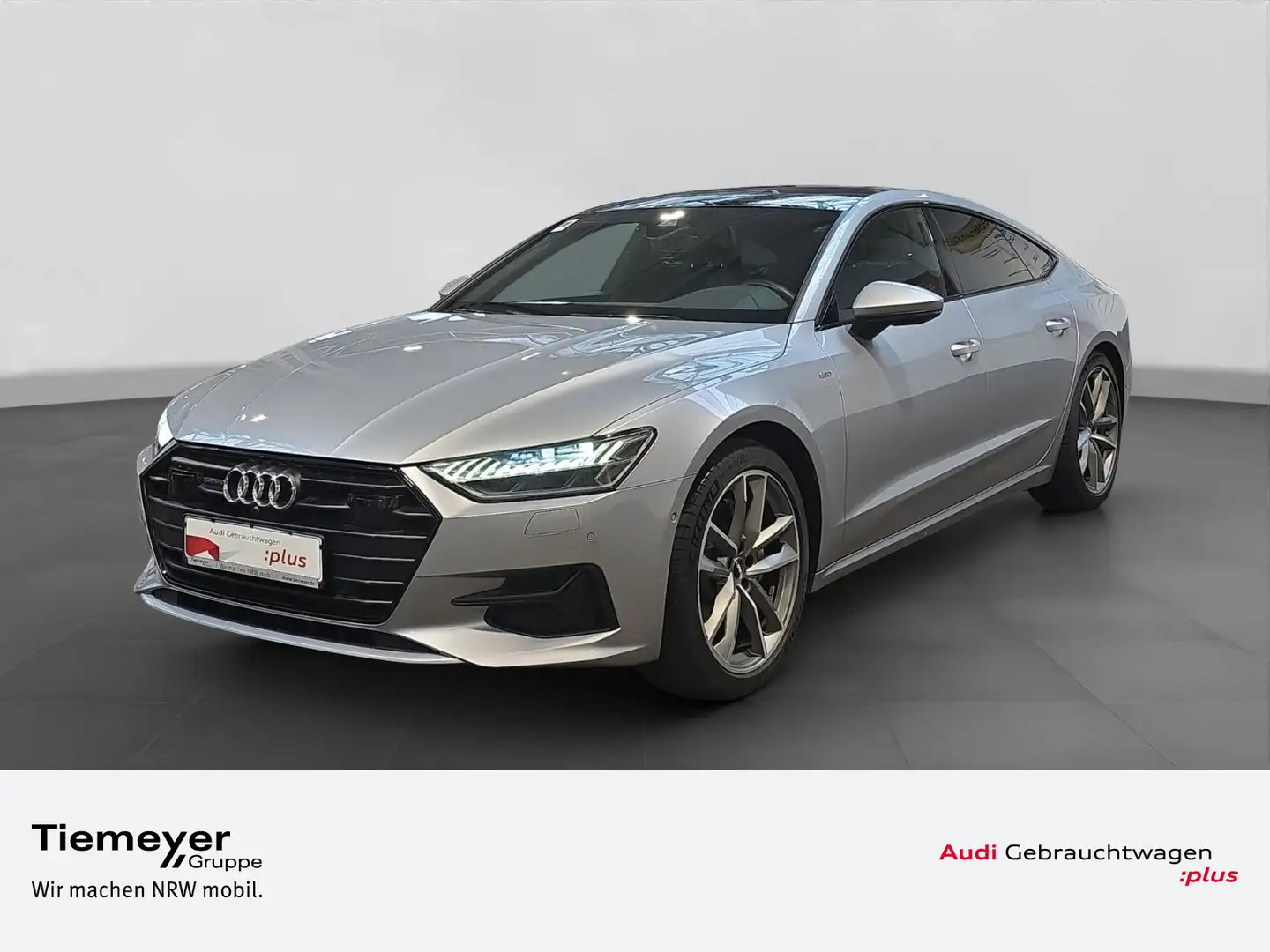 Audi A7 50 TDI Q S LINE PANO LM20 B&O MATRI Silber - 1