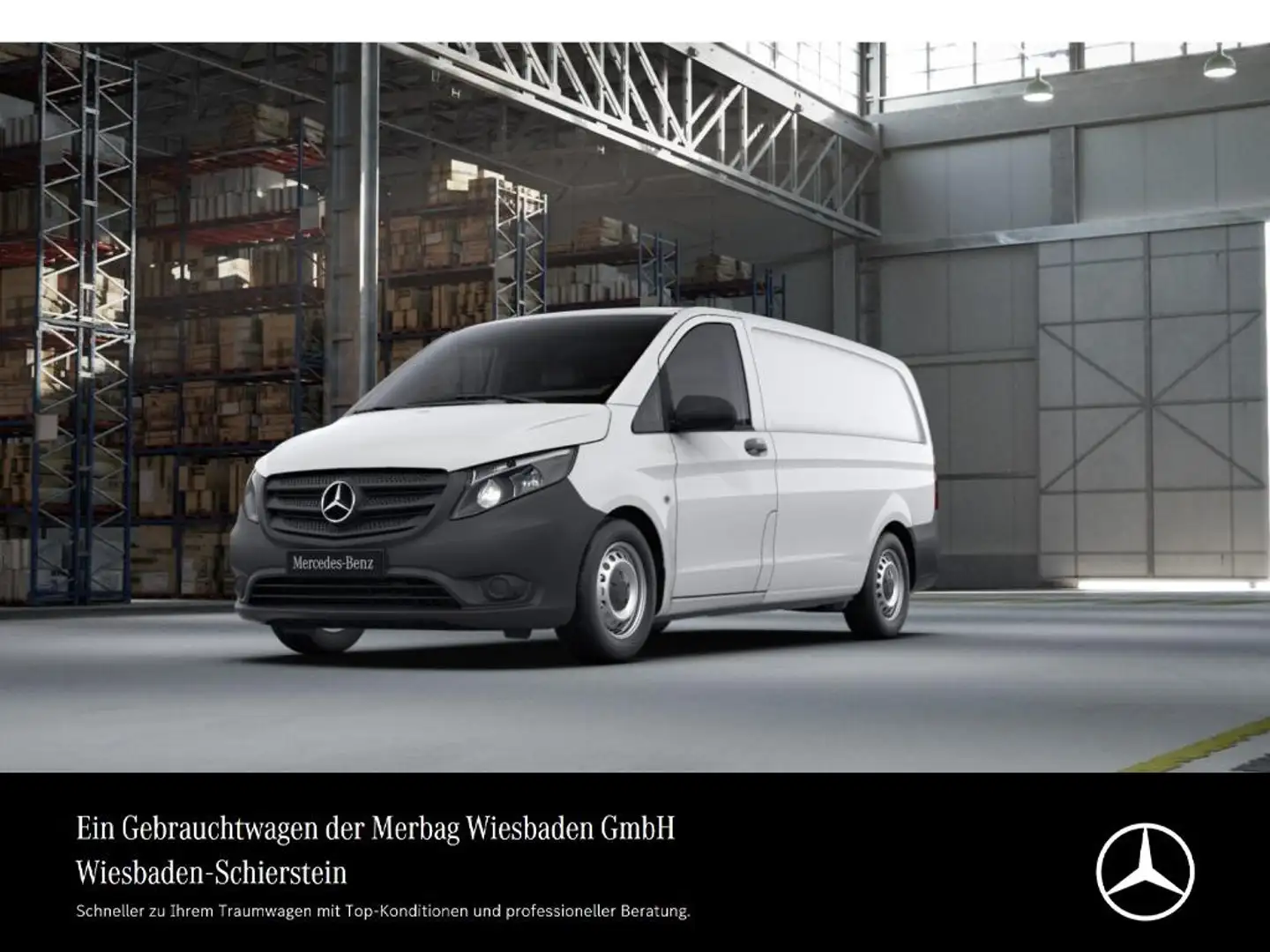 Mercedes-Benz Vito Kasten 110 Klima AHK Tempomat Holzboden Bianco - 1