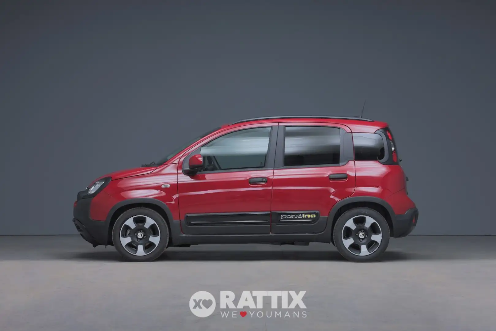 Fiat Panda Pandina 1.0 Firefly Hybrid 70CV Cross Roşu - 2