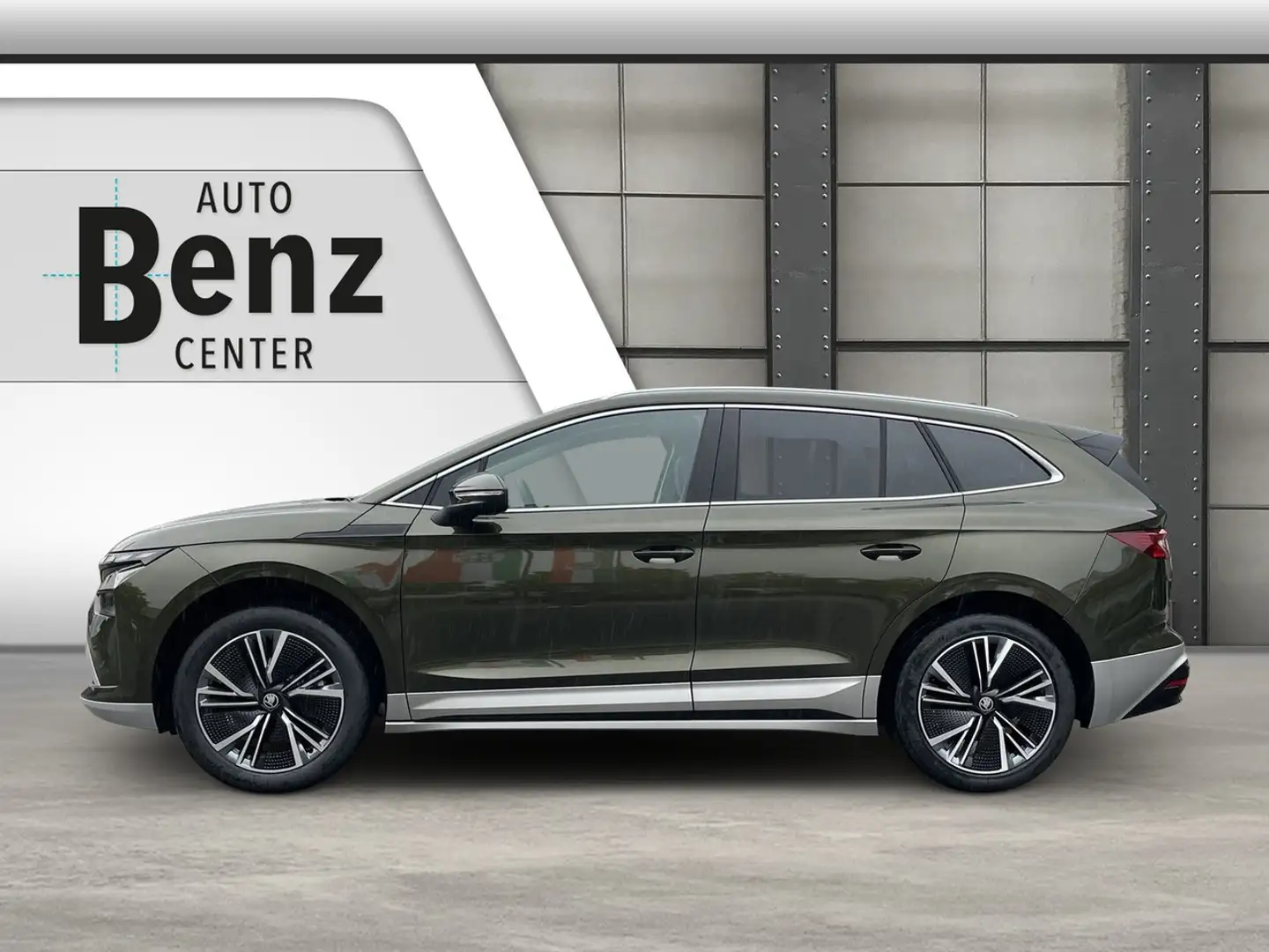 Skoda Enyaq 85 Lounge *AHK*MATRIX*ACC*R.KAM*EHK*NAV*LA Klima Grün - 2