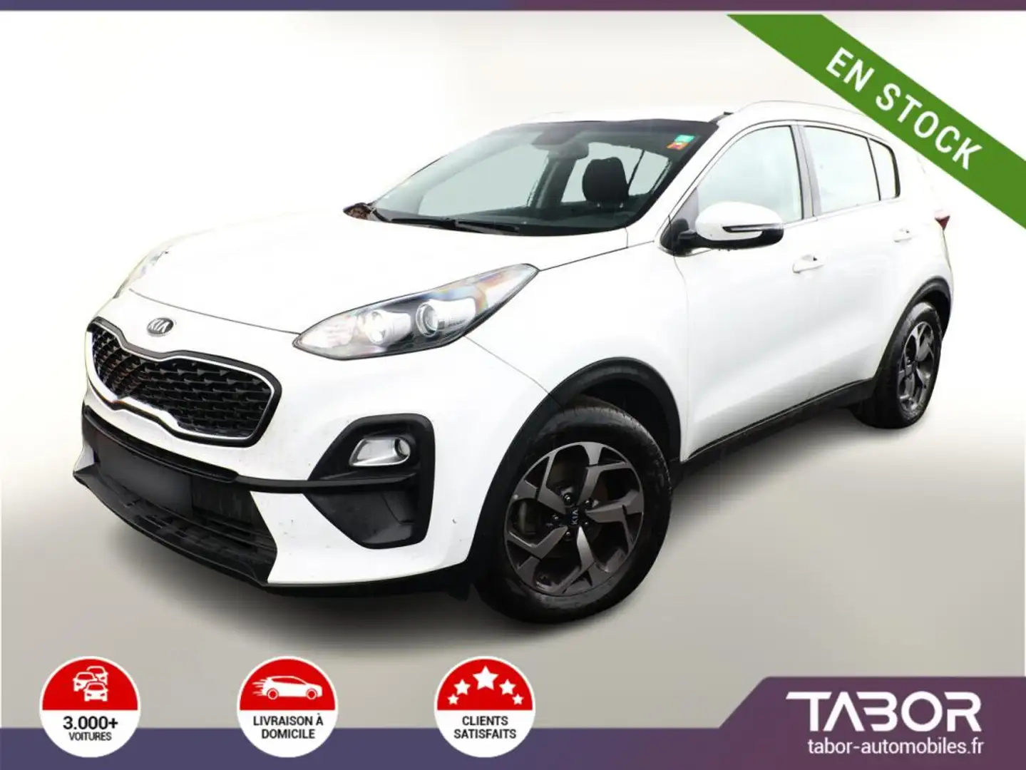 Kia Sportage 1.6 CRDi 136 DCT Vision GPS radars Blanc - 1