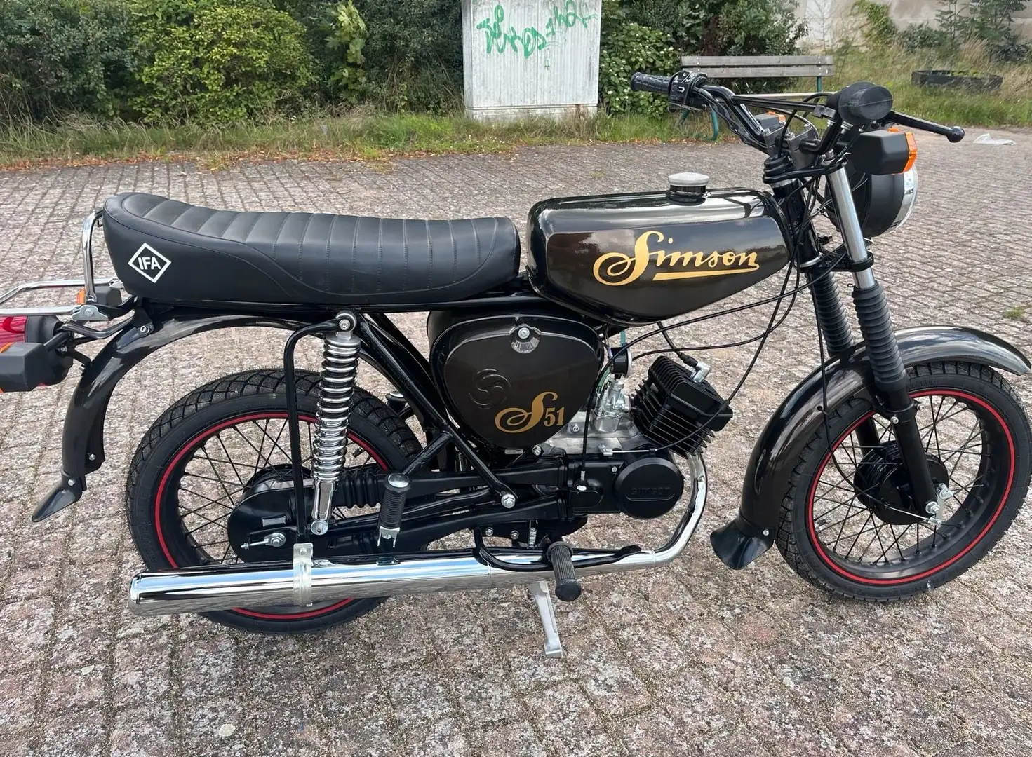 Simson S 51 Czarny - 1