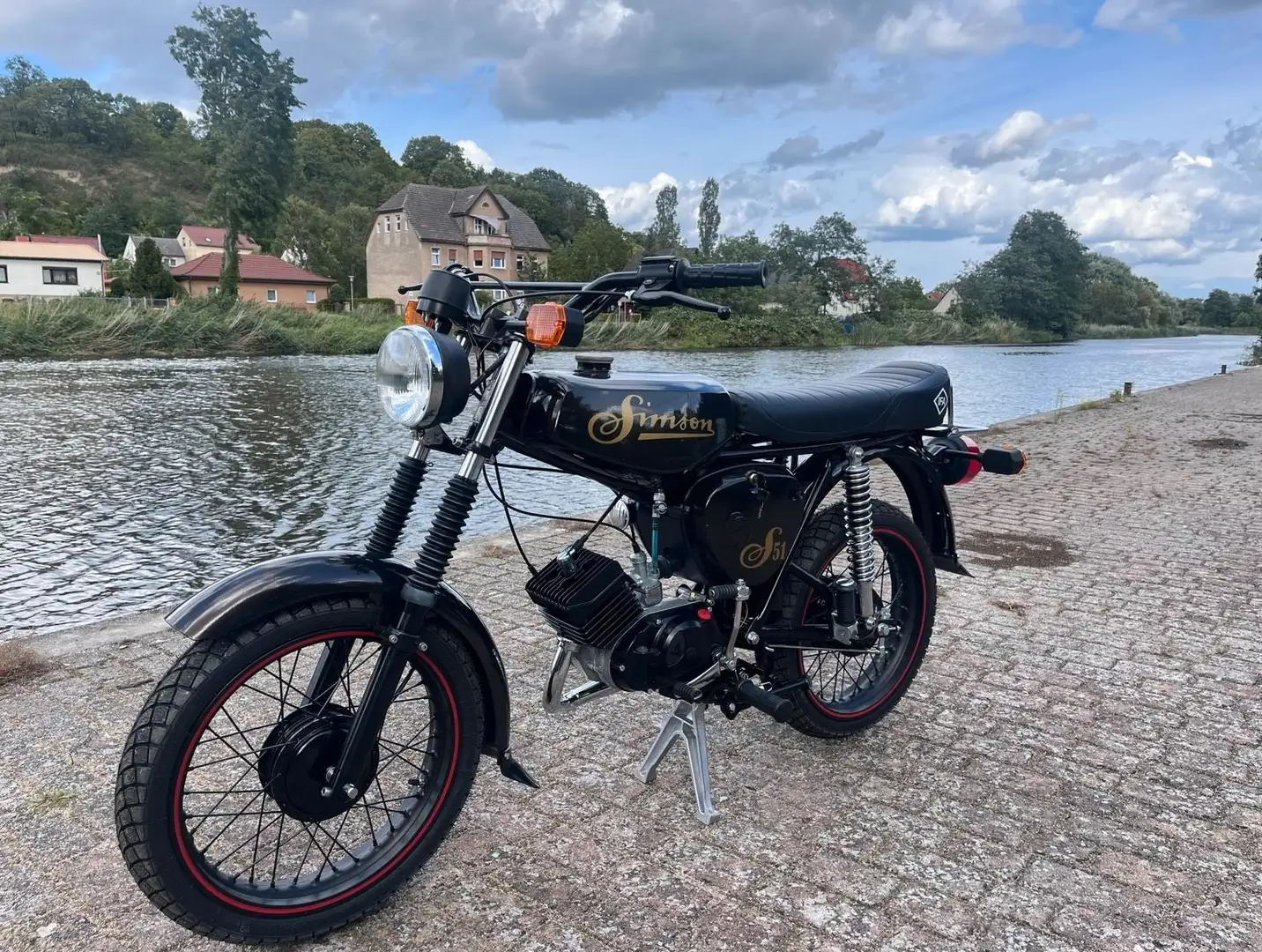 Simson S 51 Czarny - 2