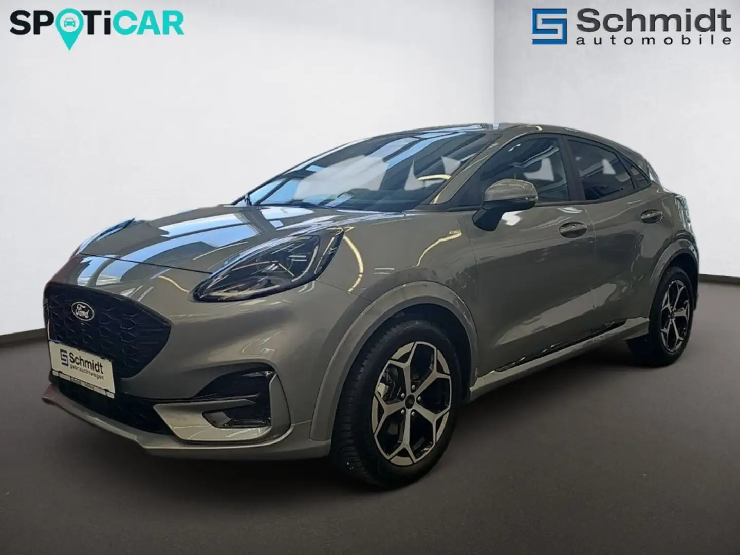 Ford Puma ST-Line 1,0L Eboost MHEV 125PS AT Silber - 2