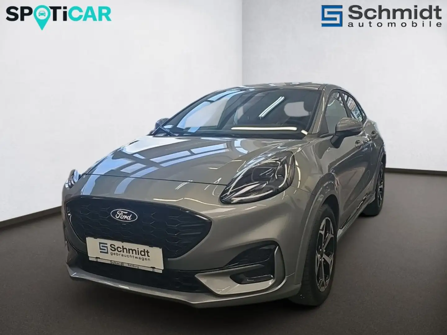 Ford Puma ST-Line 1,0L Eboost MHEV 125PS AT Silber - 1