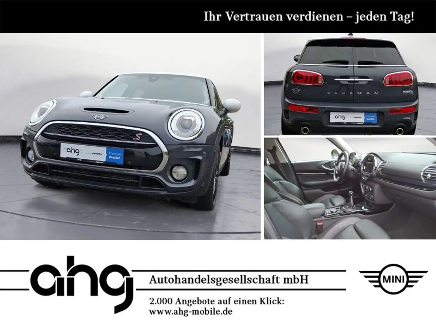 MINI Cooper S Clubman Navi Plus harman/kardon Head-Up Gris - 1