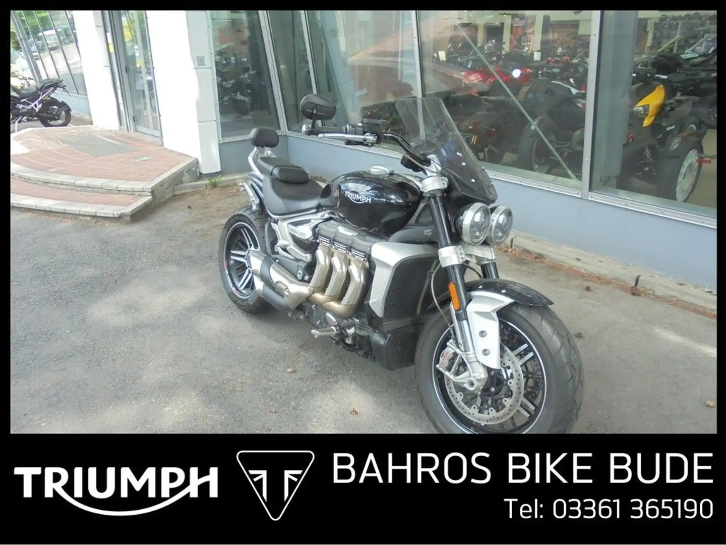 Triumph Rocket 3 GT Schwarz - 1