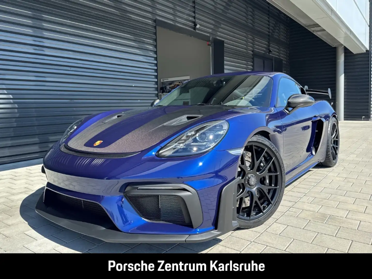Porsche Cayman 718 GT4 RS Weissach-Paket Liftsystem-VA Bleu - 1