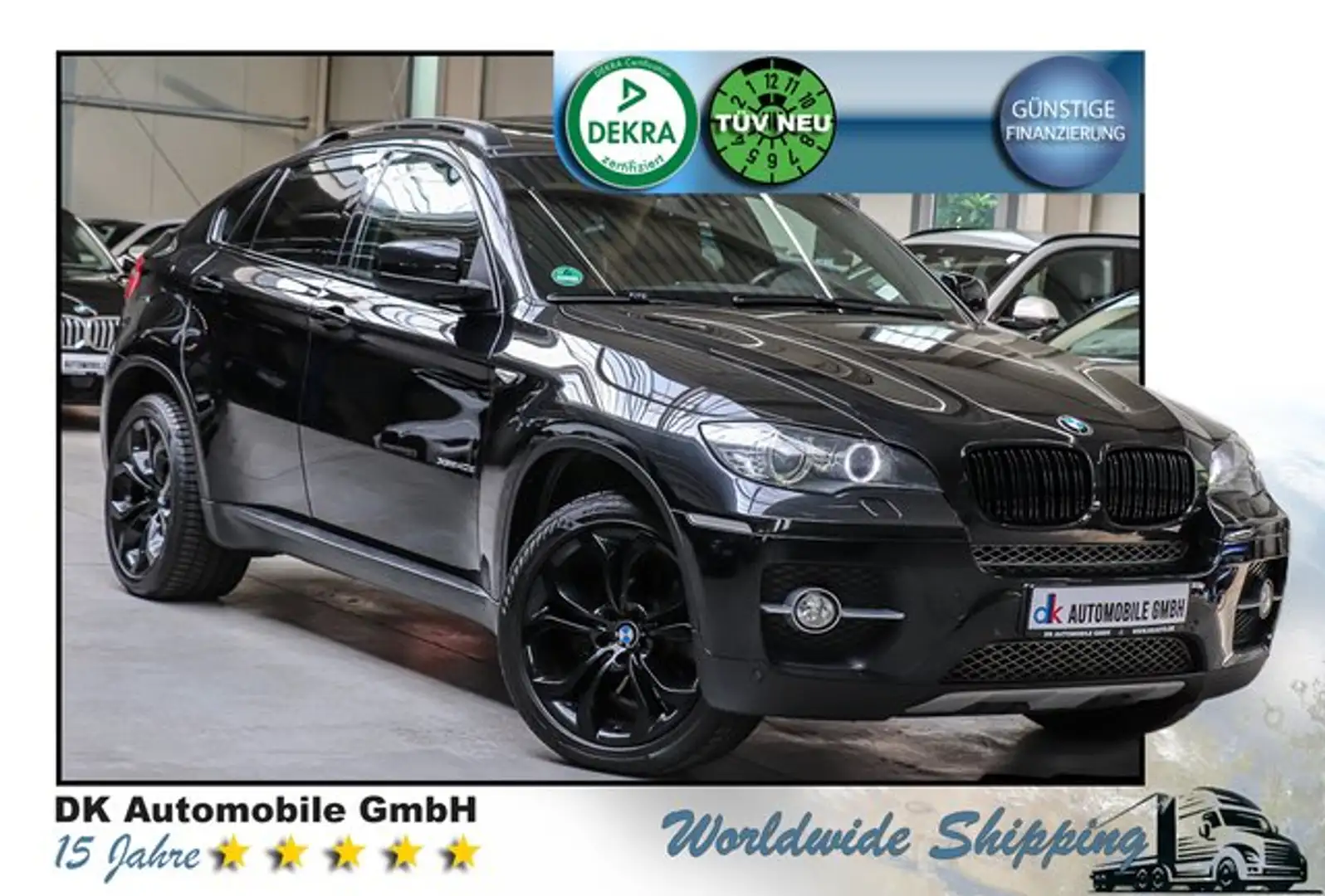 BMW X6 xDrive40d Sport-Aut/SPORTPAKET/KAMERA/KOMFORT Noir - 1
