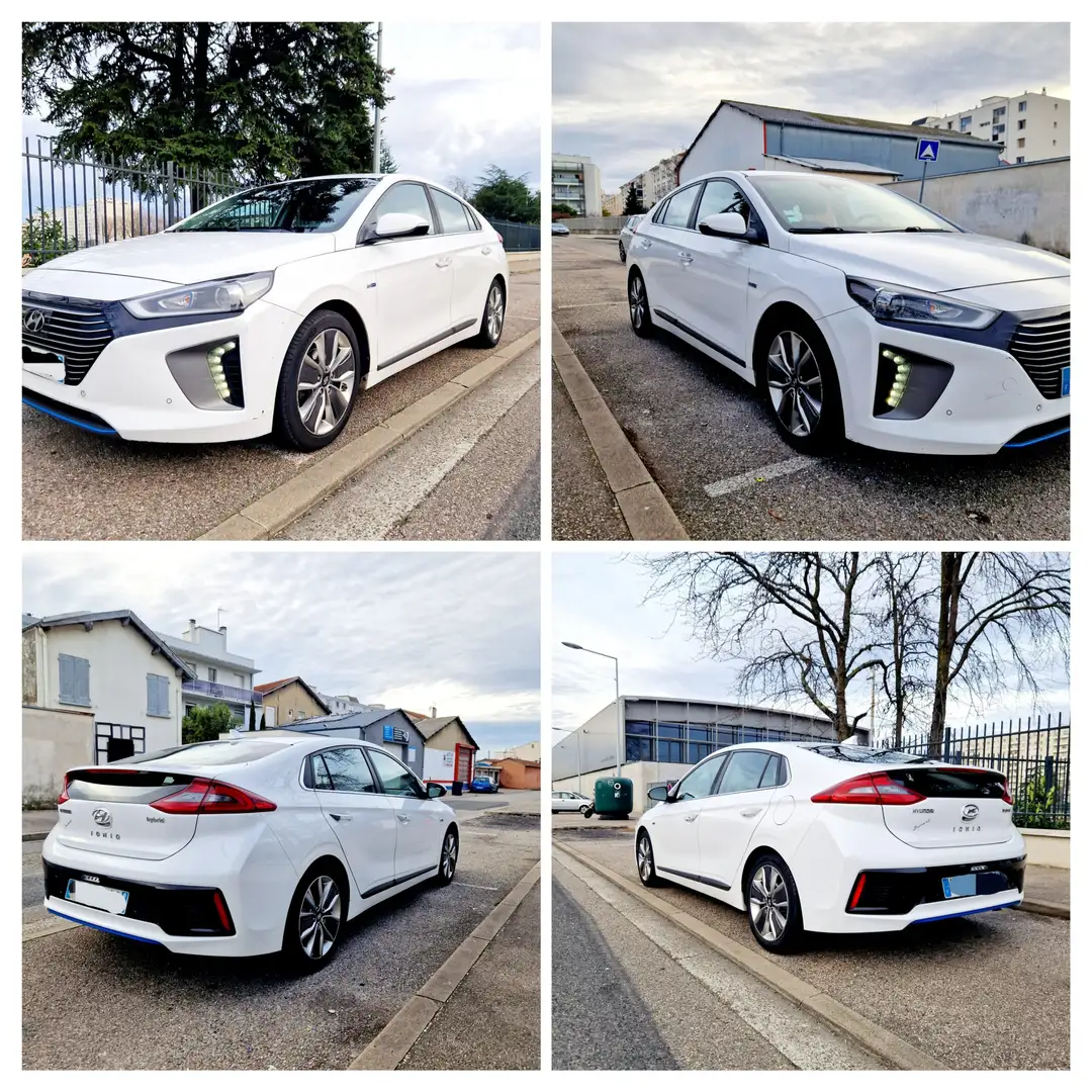 Hyundai IONIQ Hybrid 141 ch Creative Blanc - 1