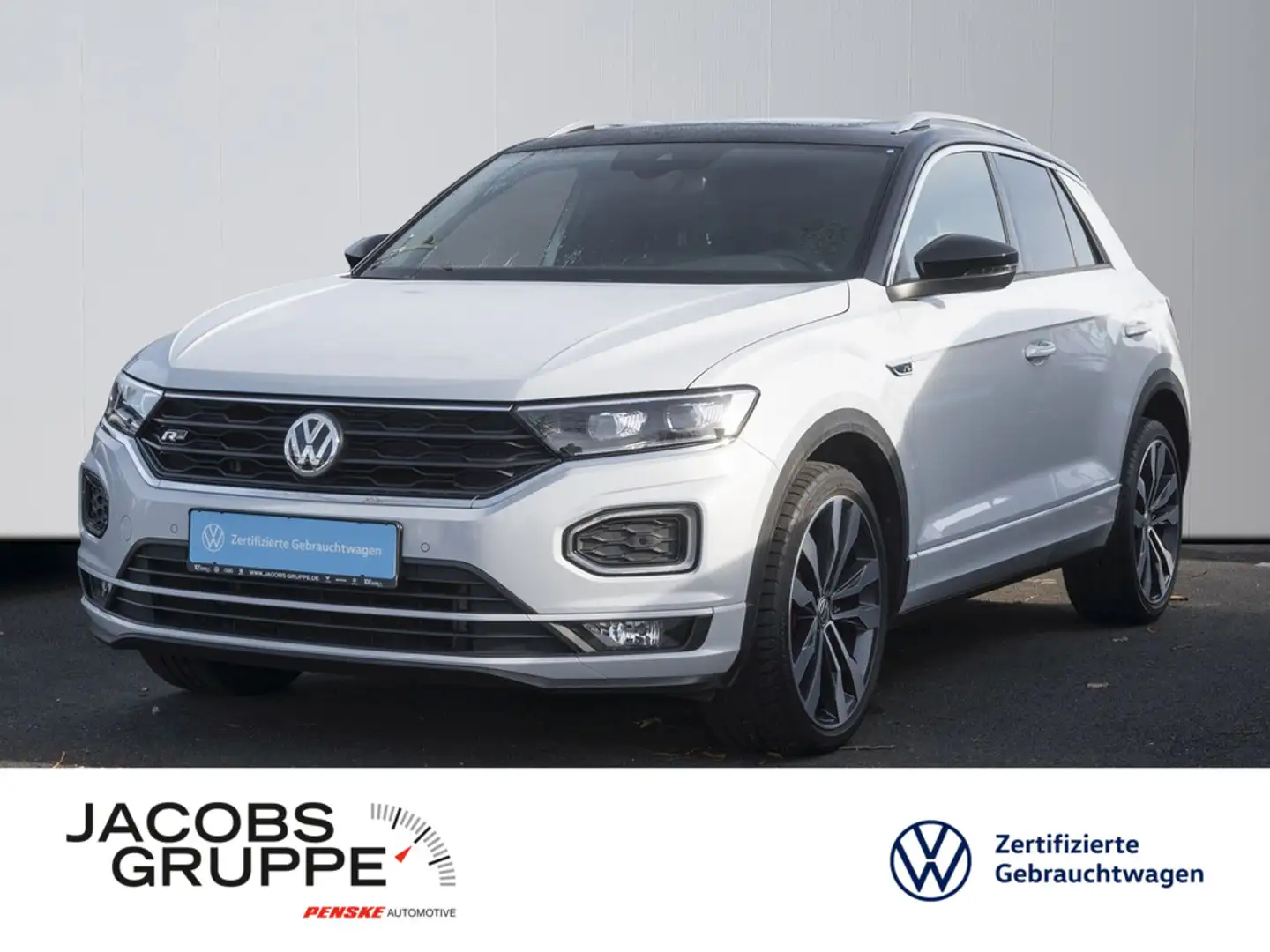 Volkswagen T-Roc 1.5 TSI DSG R-Line Sport Pano, Kamera, Silber - 1