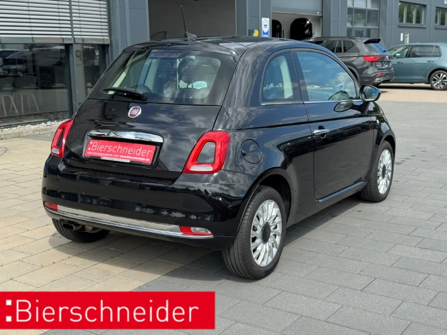 Fiat 500 Lounge NAVI PANORAMA GRA KLIMA 15BLUETOOTH Schwarz - 2