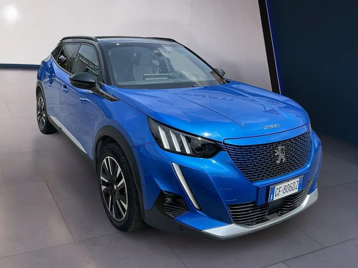 Peugeot 2008 motore elettrico 136 CV GT Blu/Azzurro - 1