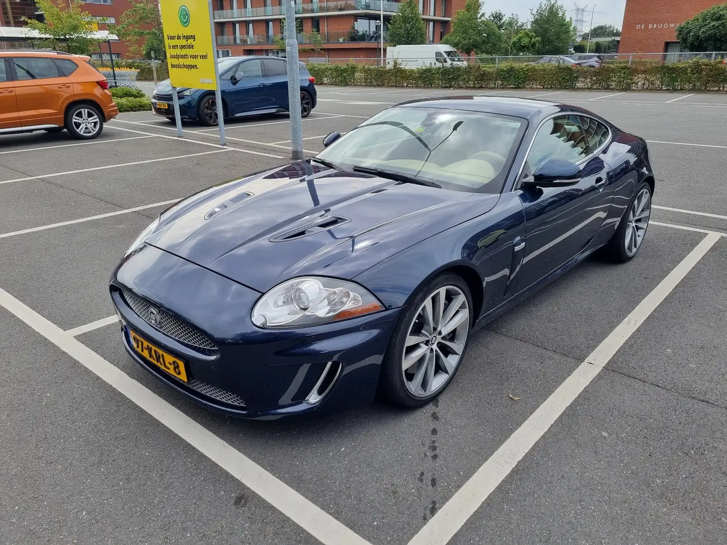 Jaguar XKR 5.0 V8 S/C Coupé Blauw - 1