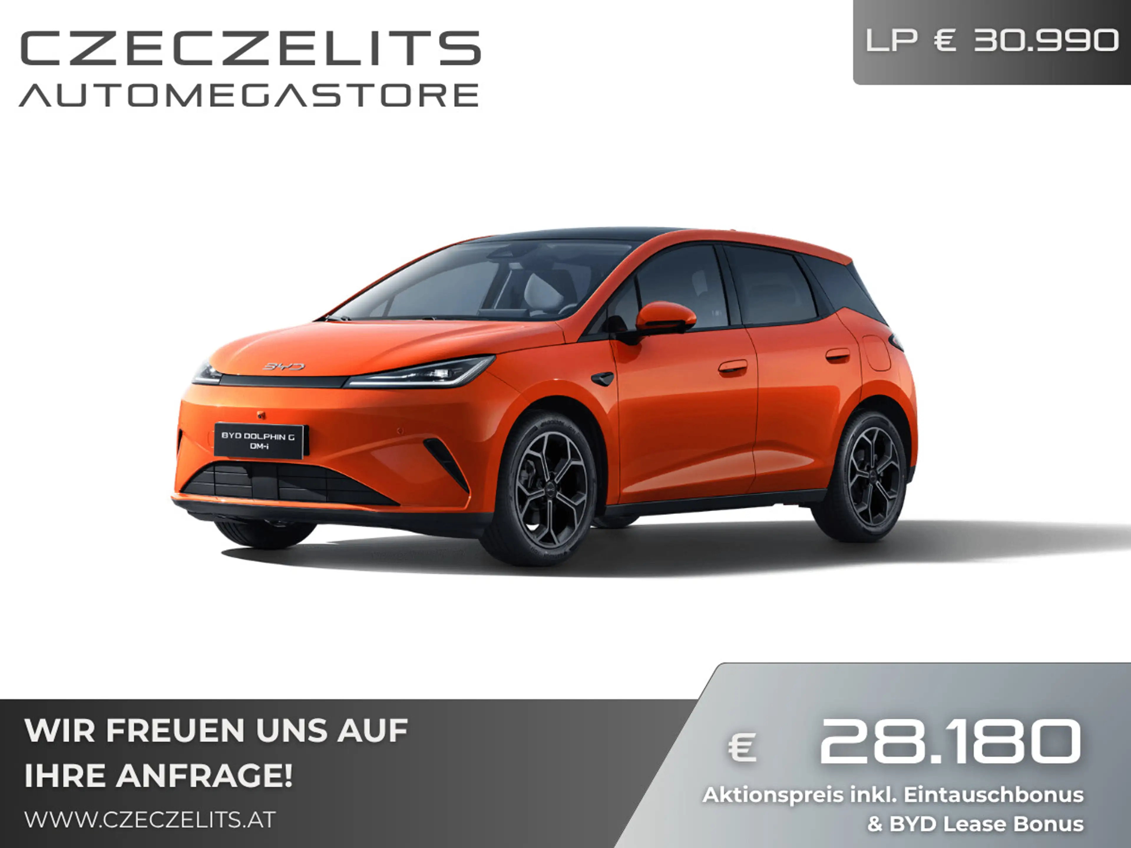 BYD Dolphin G DM-i Comfort Sport Österreich Paket *ALLE FAR...