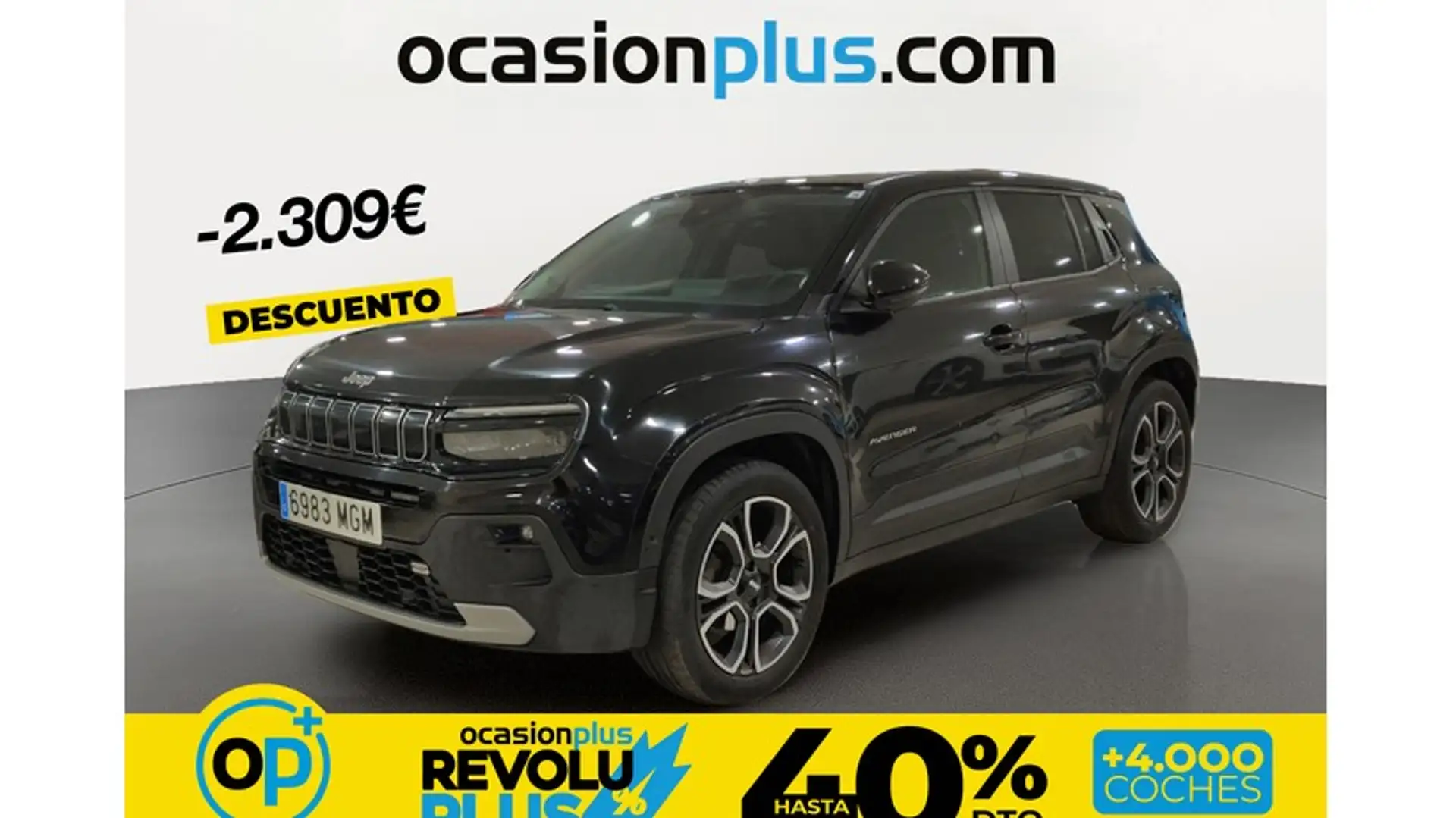 Jeep Avenger 1.2 Summit 74KW Negro - 1
