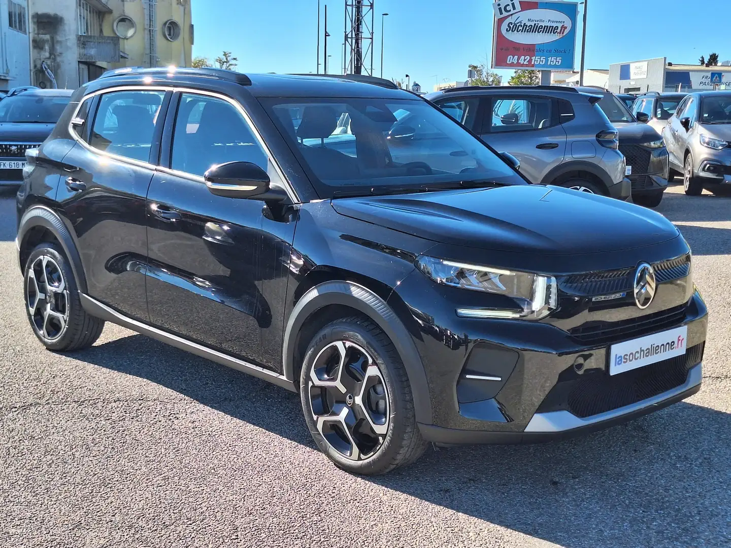 Citroen C3 Turbo 100 ch BVM6 Plus Noir - 2