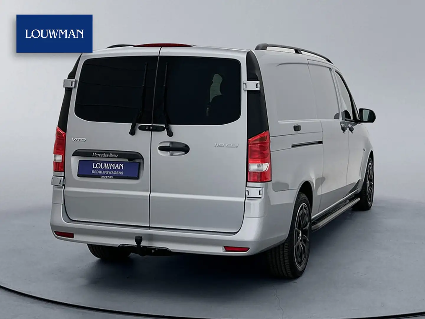 Mercedes-Benz Vito 119 CDI Extra Lang L3 19" inch AMG Dubbele Schuifd Stříbrná - 2
