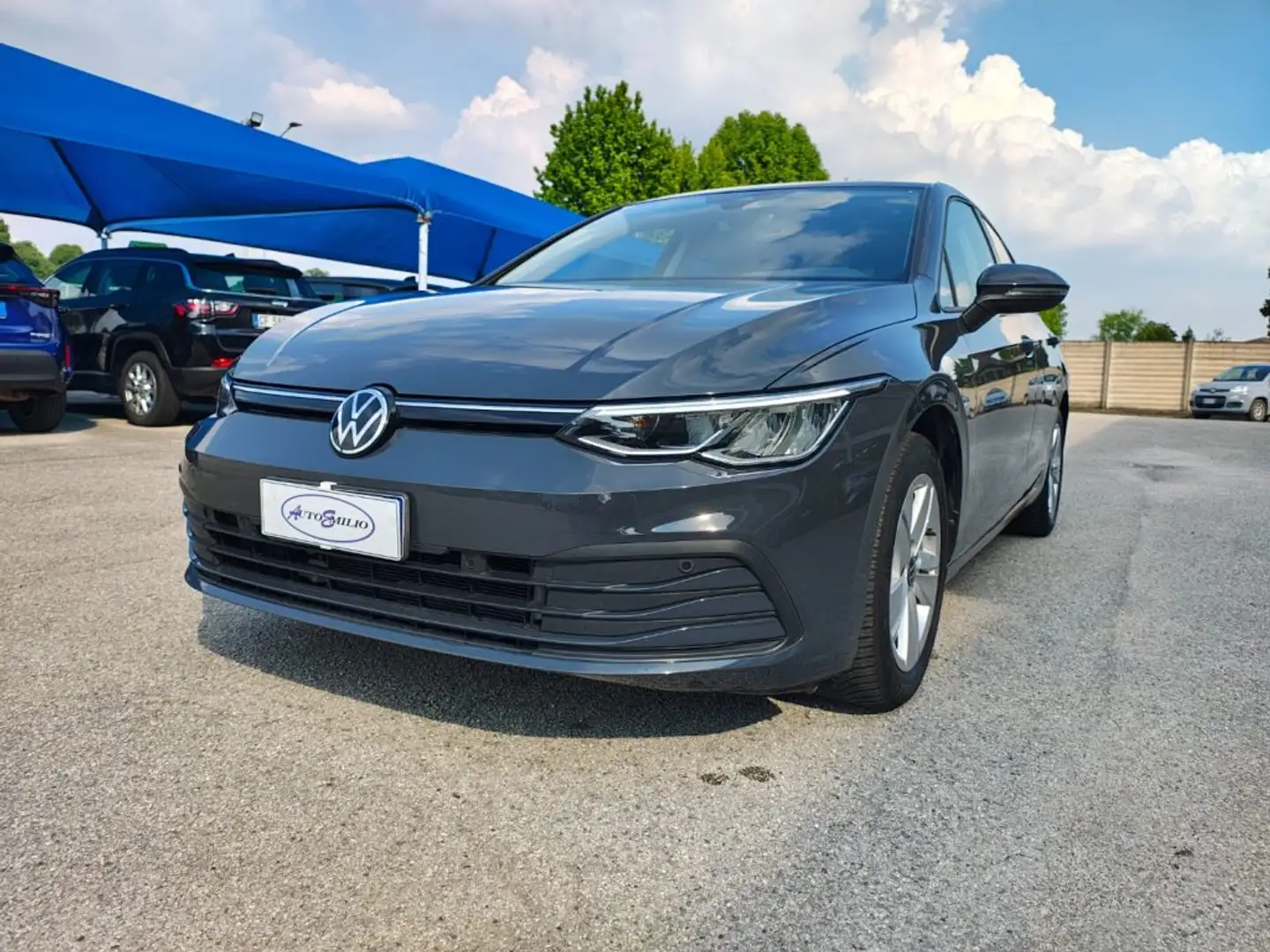 Volkswagen Golf 1.5 TGI DSG Life Grigio - 2