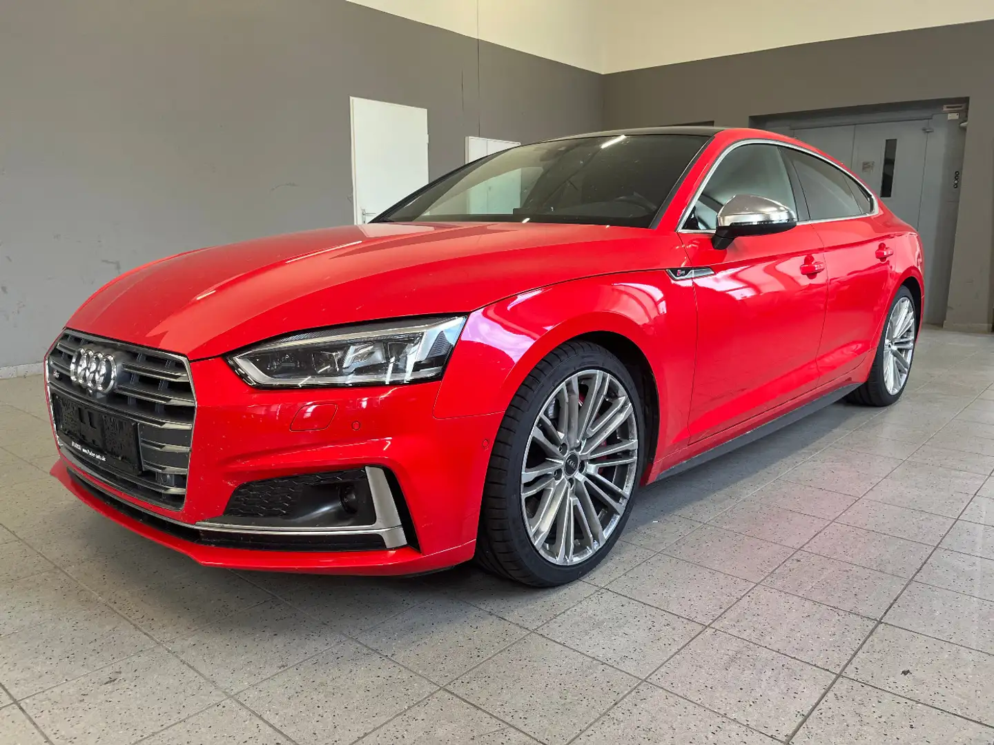 Audi S5 Sportback TDI qu. tiptr Matrix*Pano*RFK*ACC*VC Rouge - 2