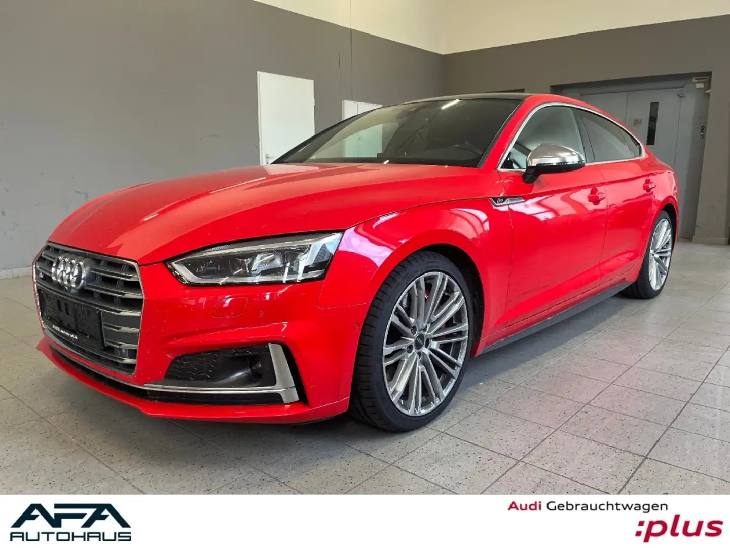 Audi S5 Sportback TDI qu. tiptr Matrix*Pano*RFK*ACC*VC Rouge - 1